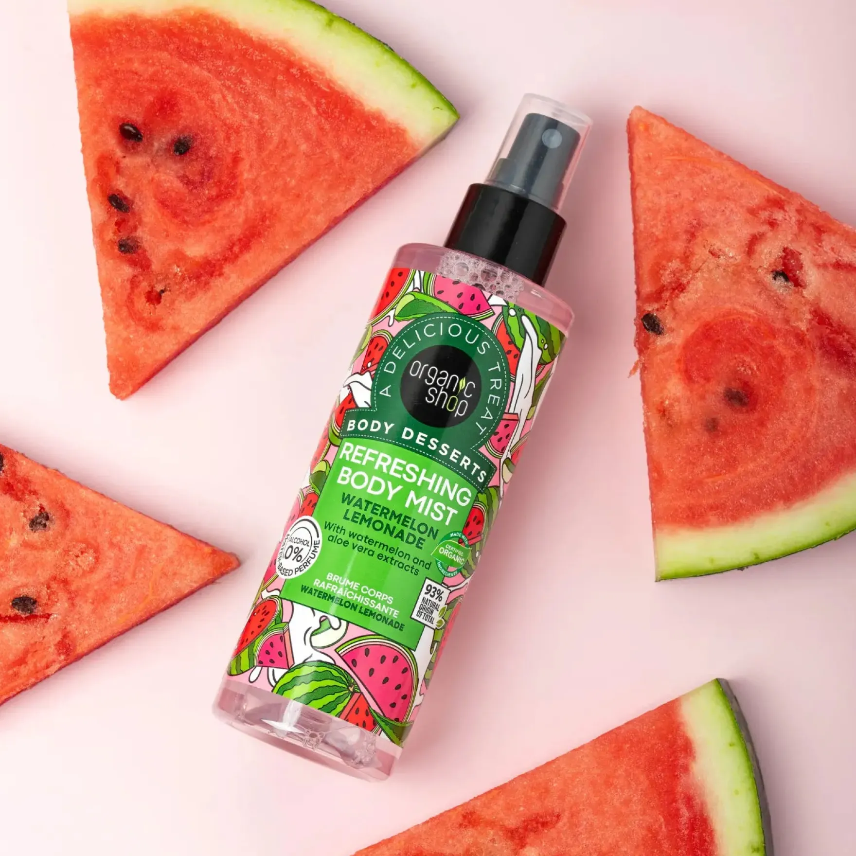 Body Desserts Refreshing Body Mist Watermelon Lemonade