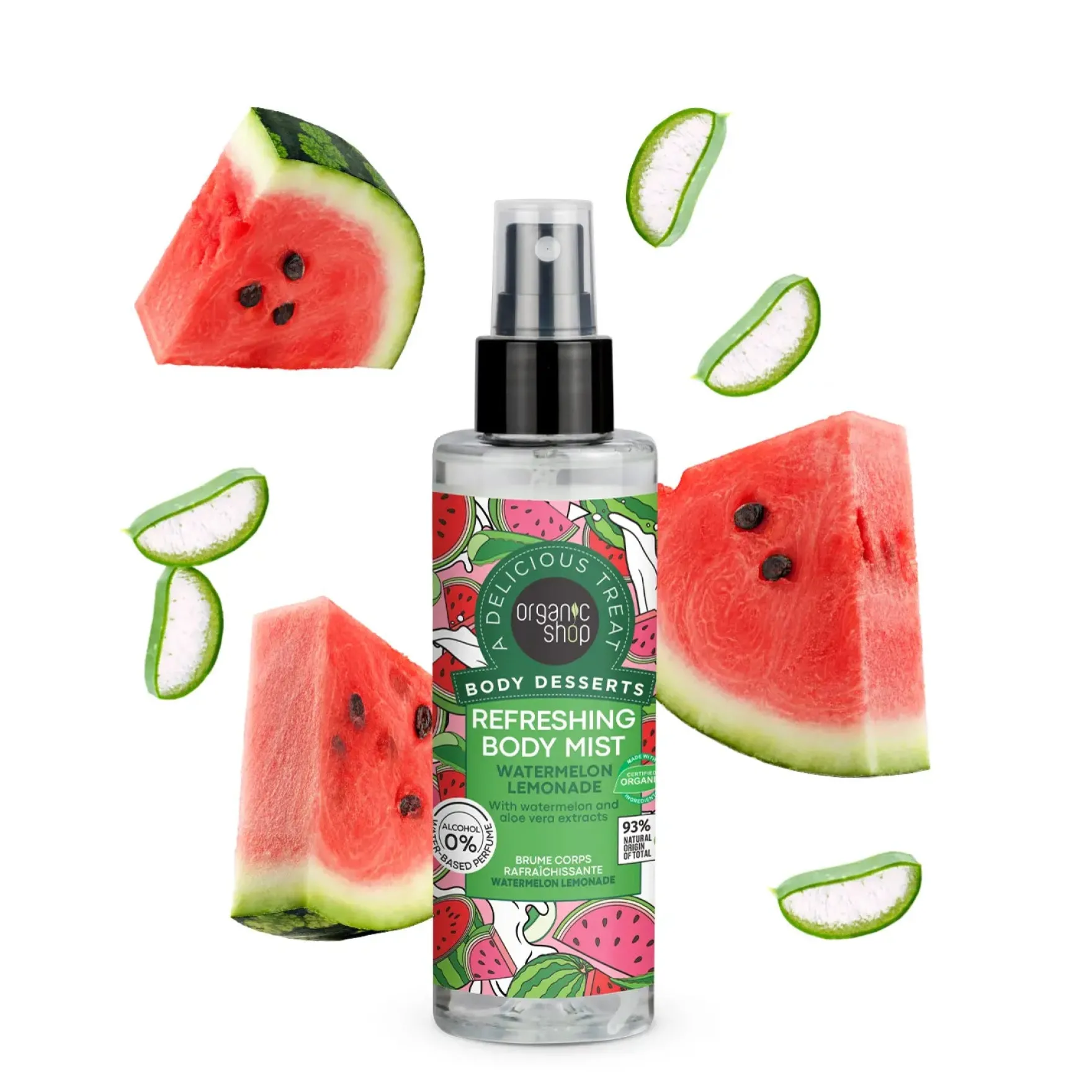 Body Desserts Refreshing Body Mist Watermelon Lemonade