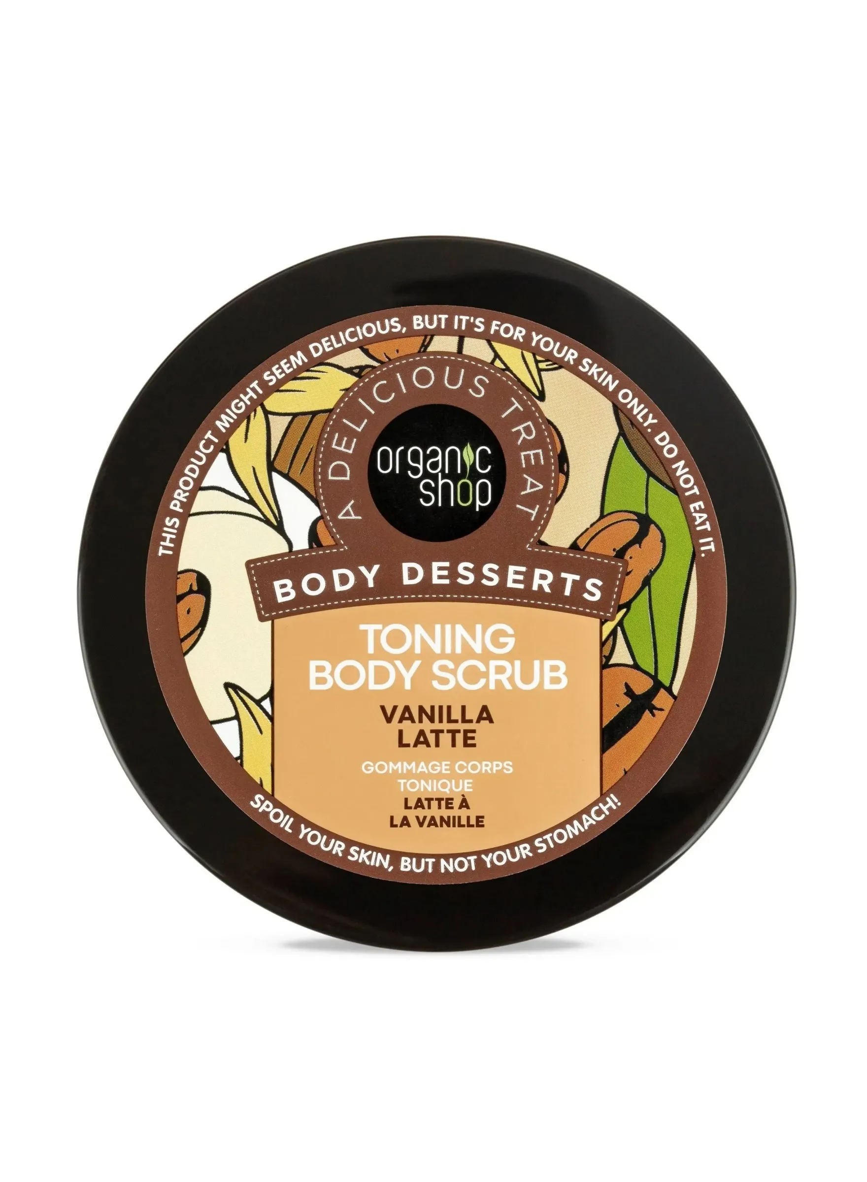 Body Desserts Toning Body Scrub Vanilla Latte