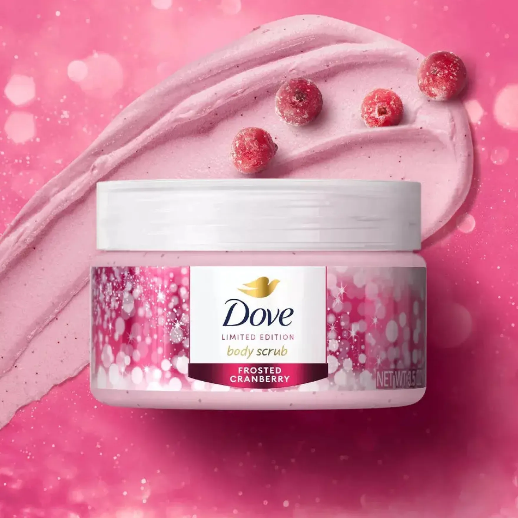 Body Scrub Frosted Cranberry