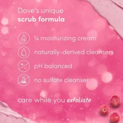 Body Scrub Frosted Cranberry