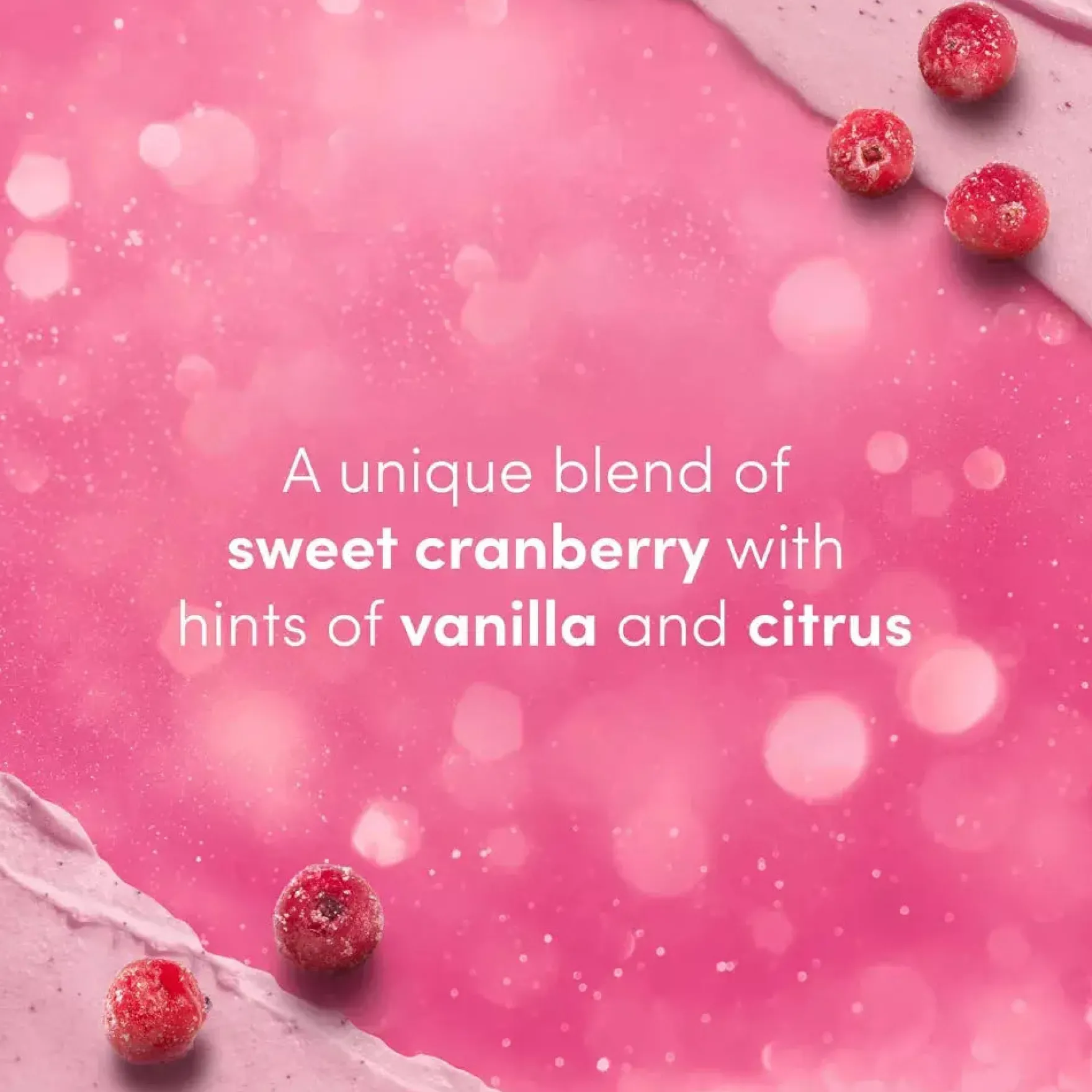 Body Scrub Frosted Cranberry