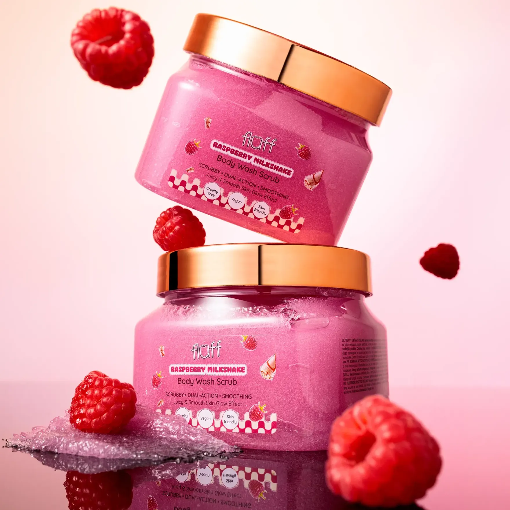 Body Scrub Raspberry Milkshake