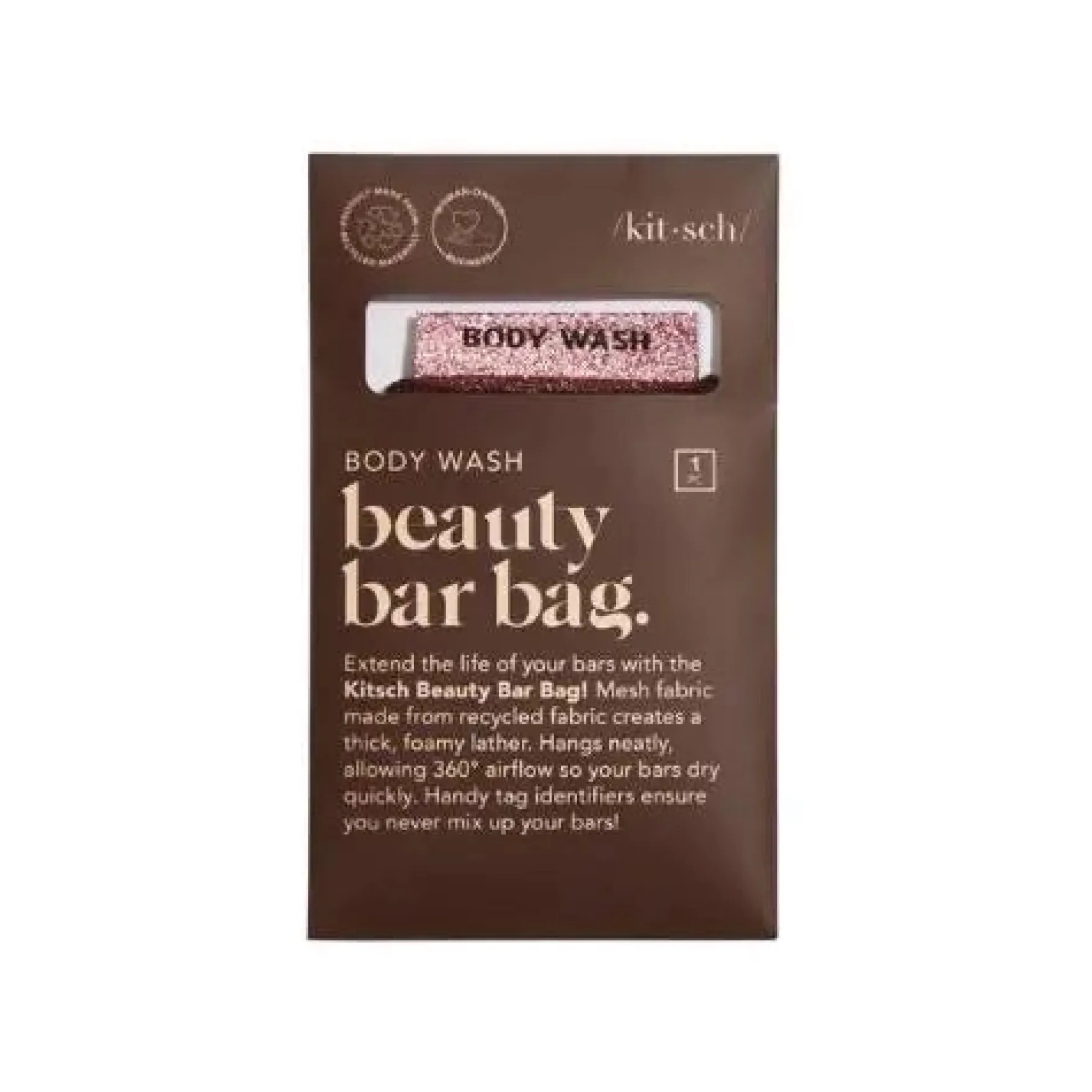 Body Wash Beauty Bar Bag Chocolate