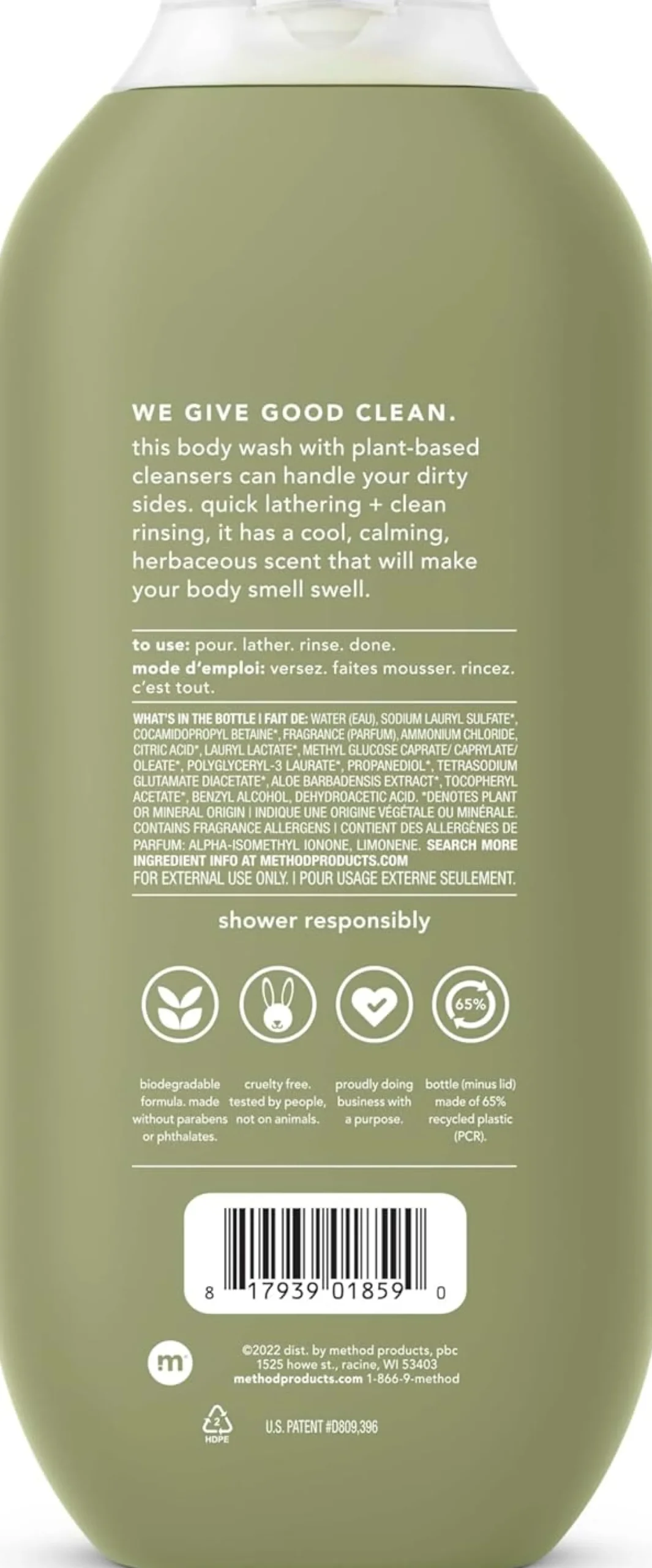 Body Wash Juniper + Sage