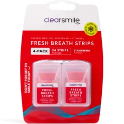 Breath Strips Strawberry 4 Pack