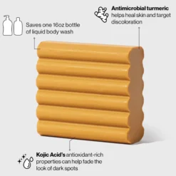 Brightening Kojic Acid Solid Face & Body Wash