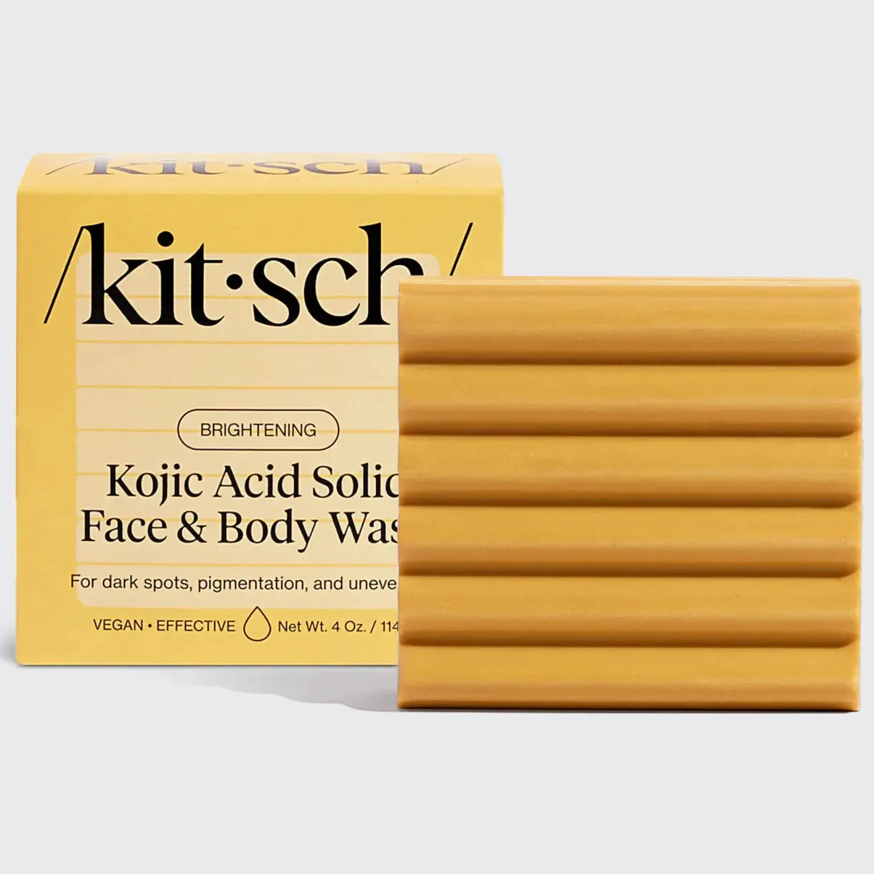 Brightening Kojic Acid Solid Face & Body Wash
