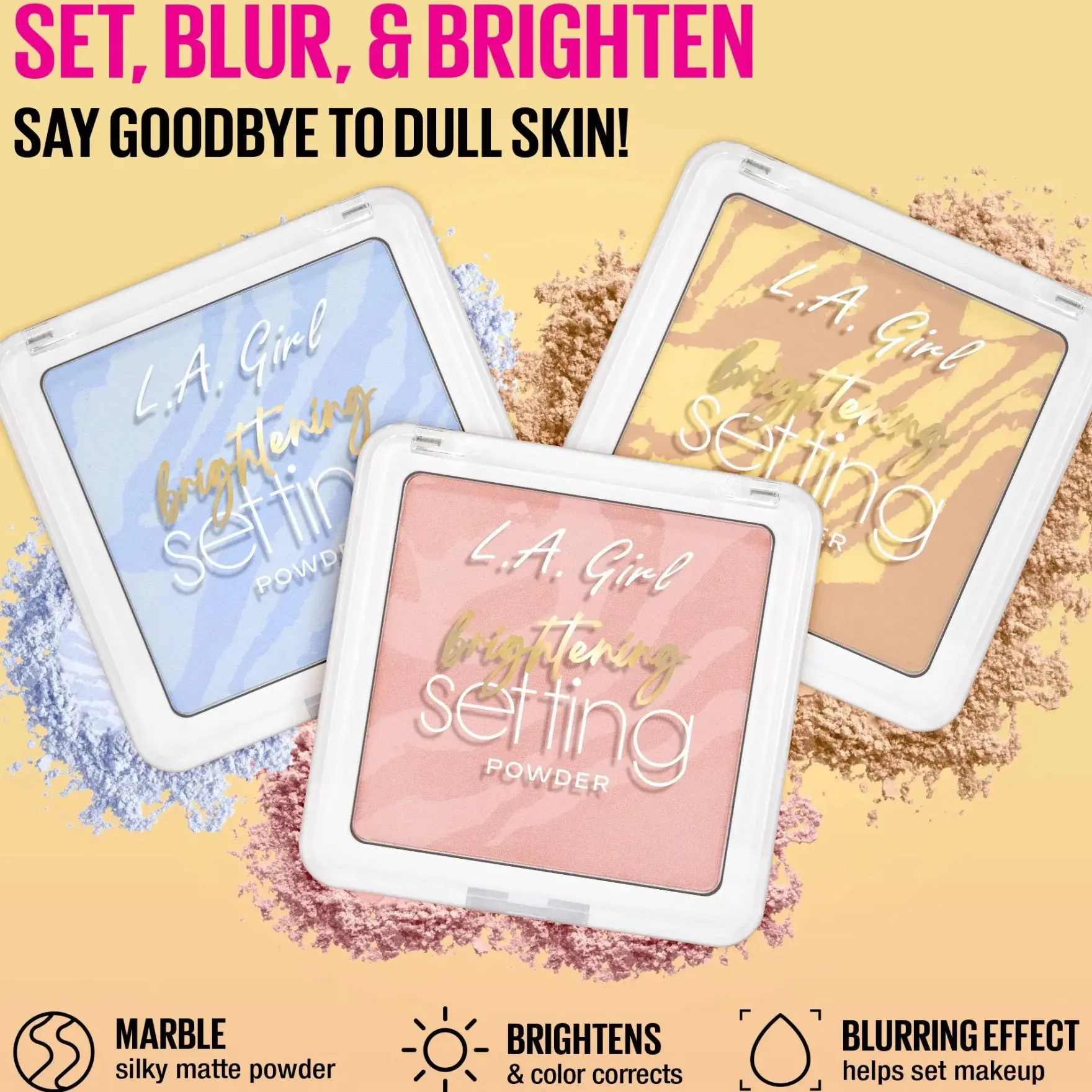 Brightening Marbled Setting Powder