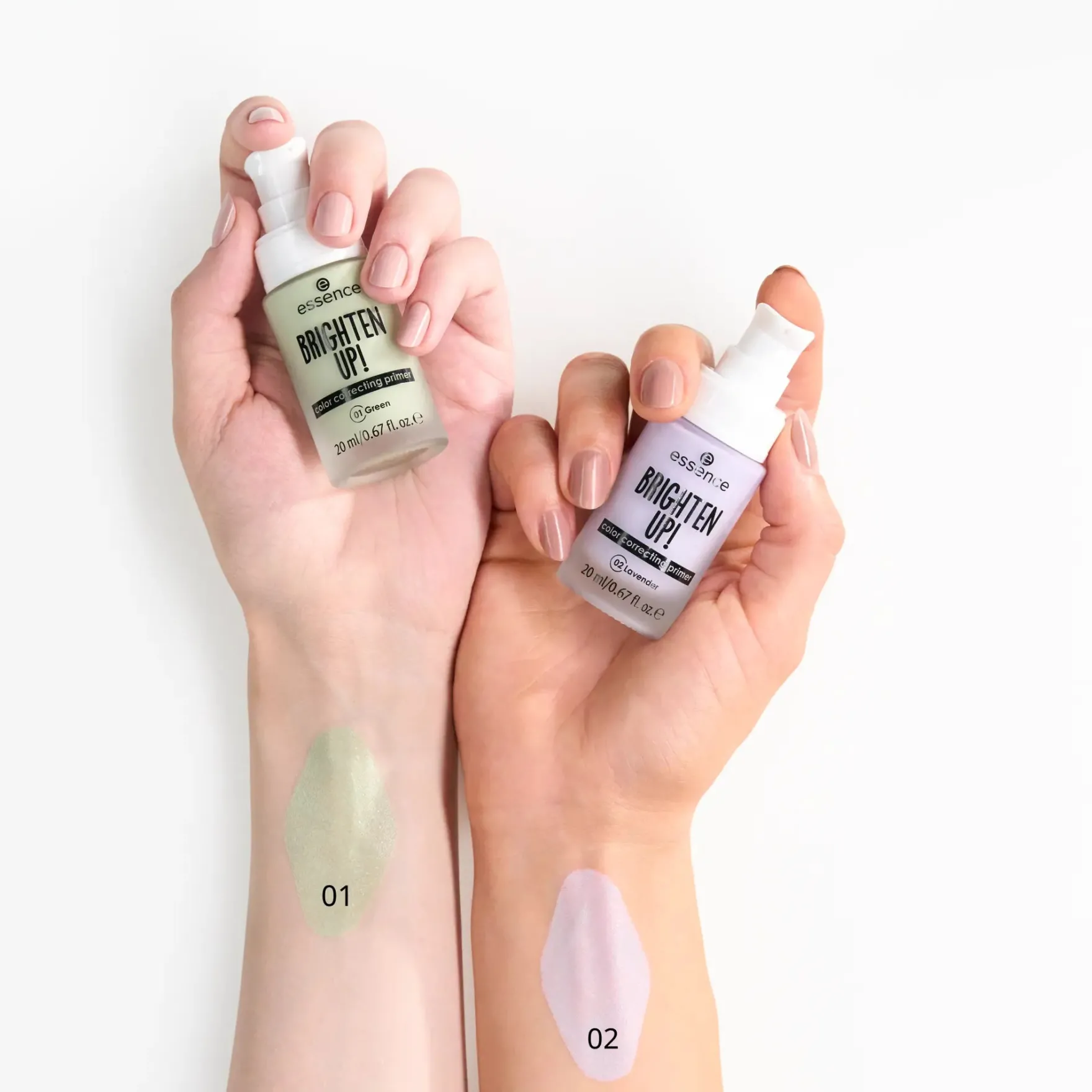 Brighten Up! Color Correcting Primer 02 Lavender