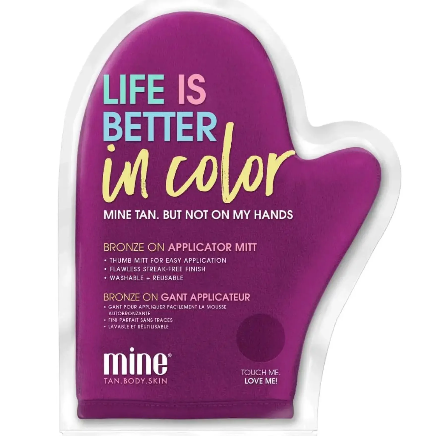 Bronze On Applicator Mitt