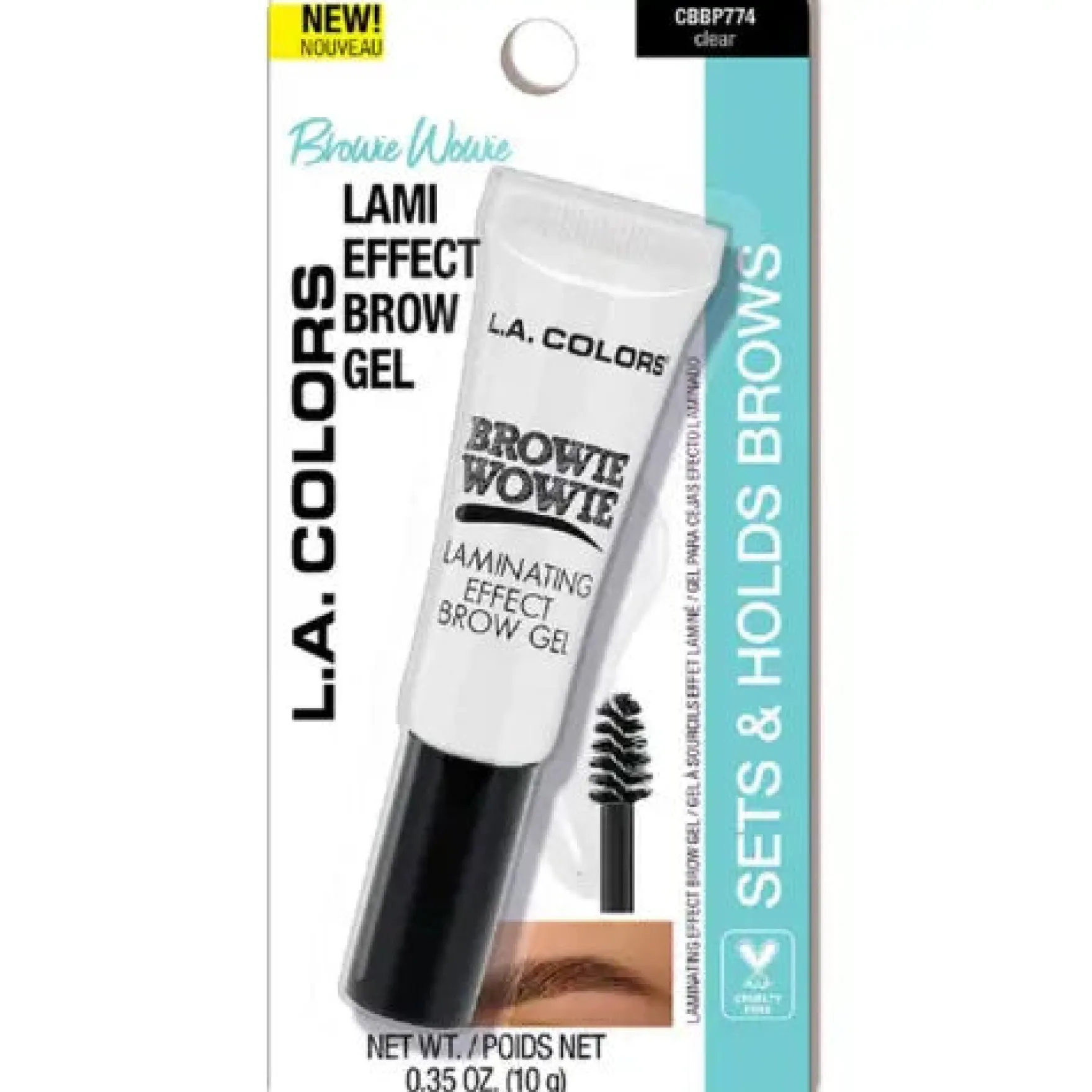 Browie Wowie Laminating Effect Brow Gel Clear