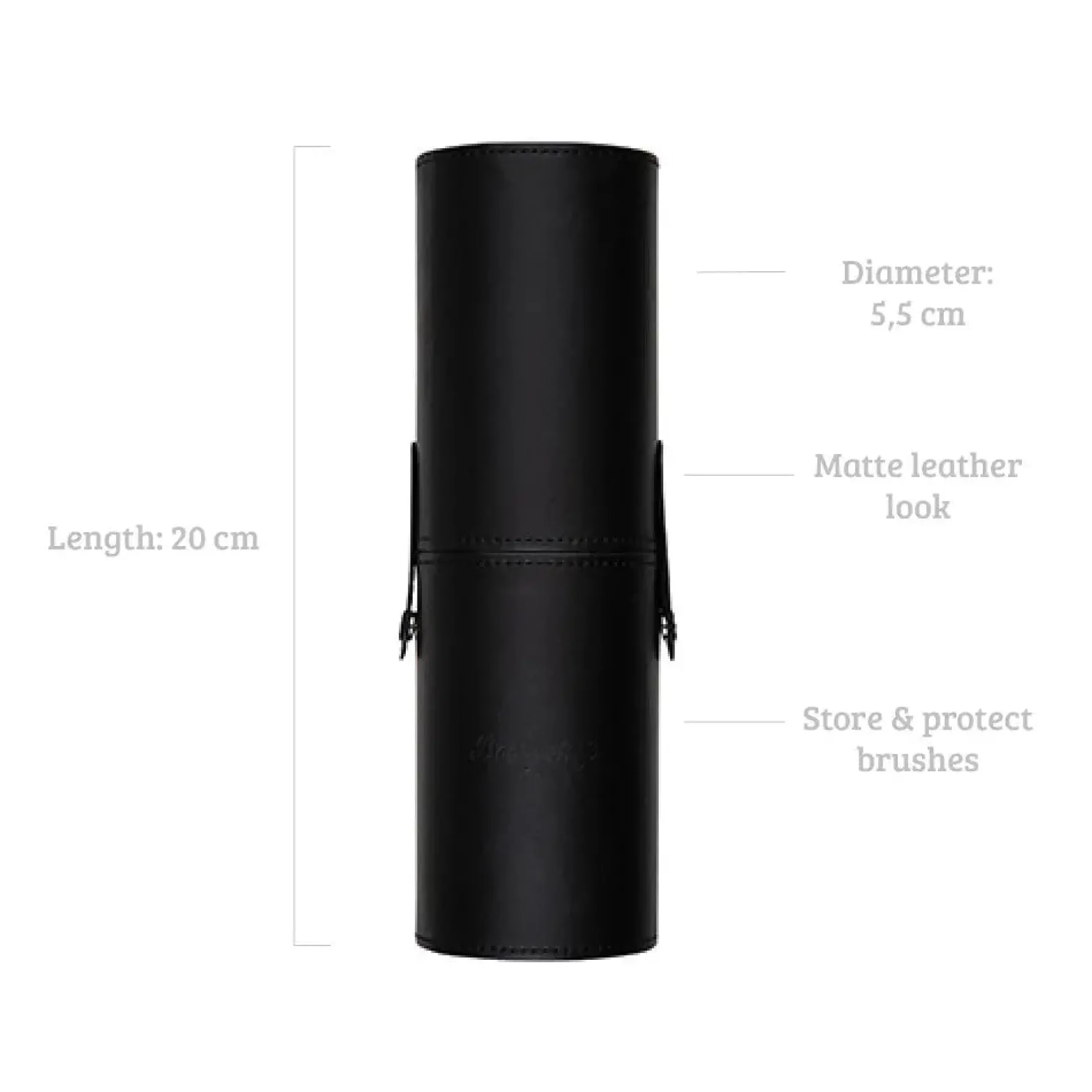 Brush Cup Holder Black