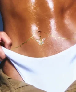 Butterfly Belly Chain and Ring Bodybond