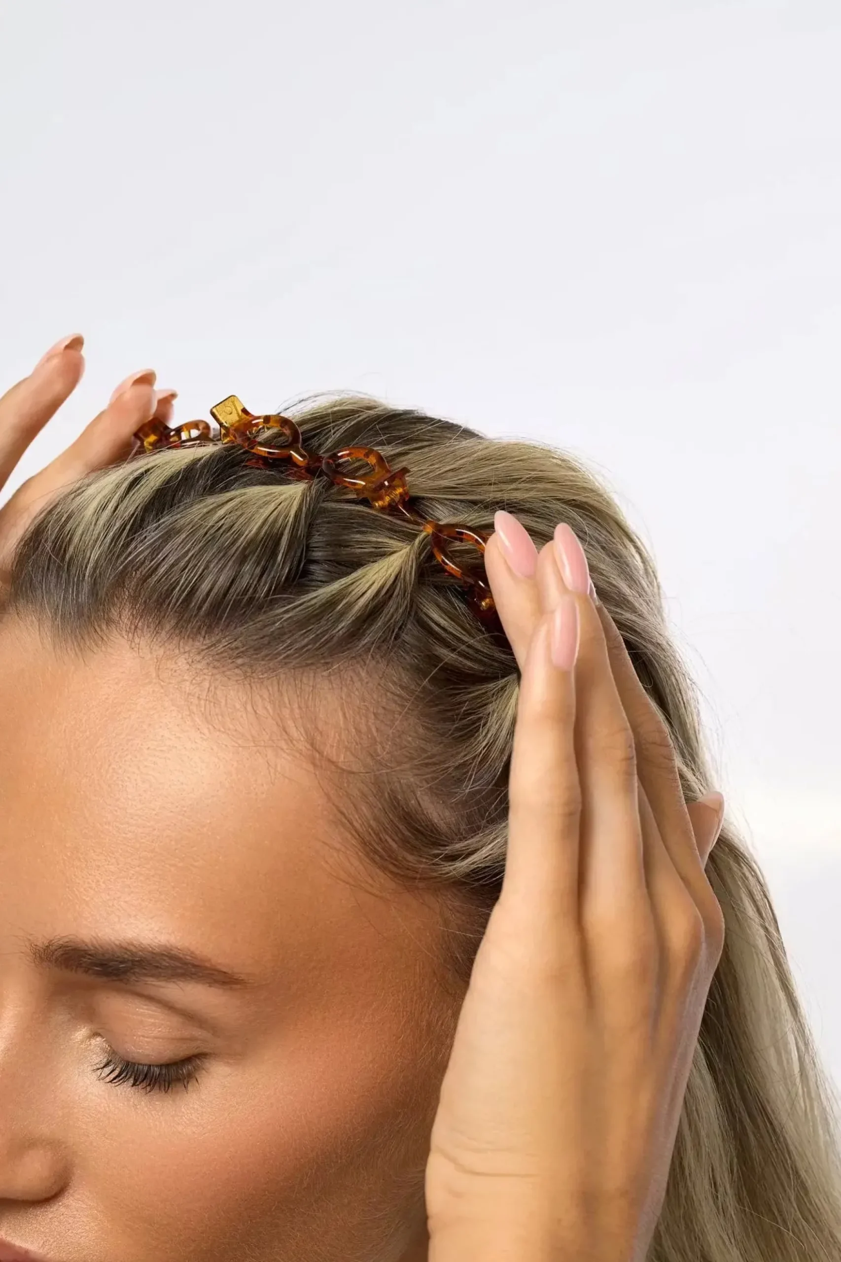 Butterfly Clip Headbands Set
