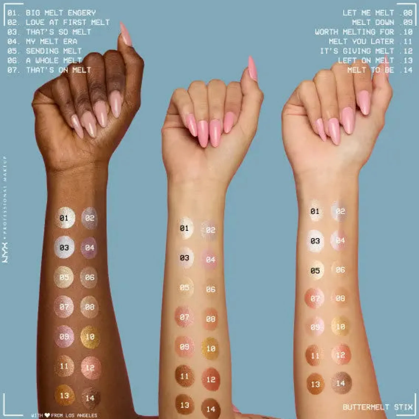 Buttermelt Highlighter Stix Left On Melt