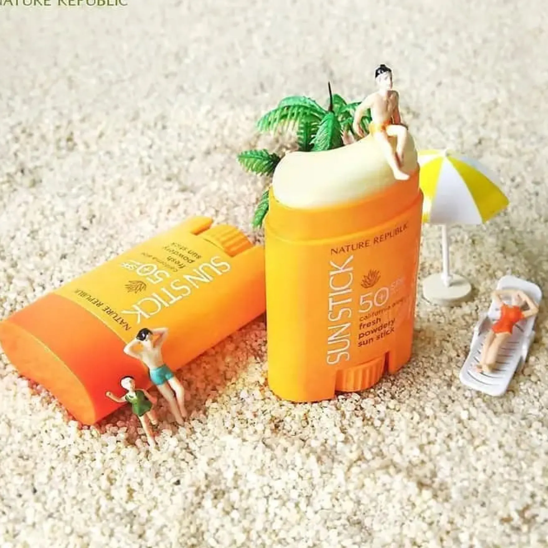 California Aloe Fresh Powdery Sun Stick SPF50+