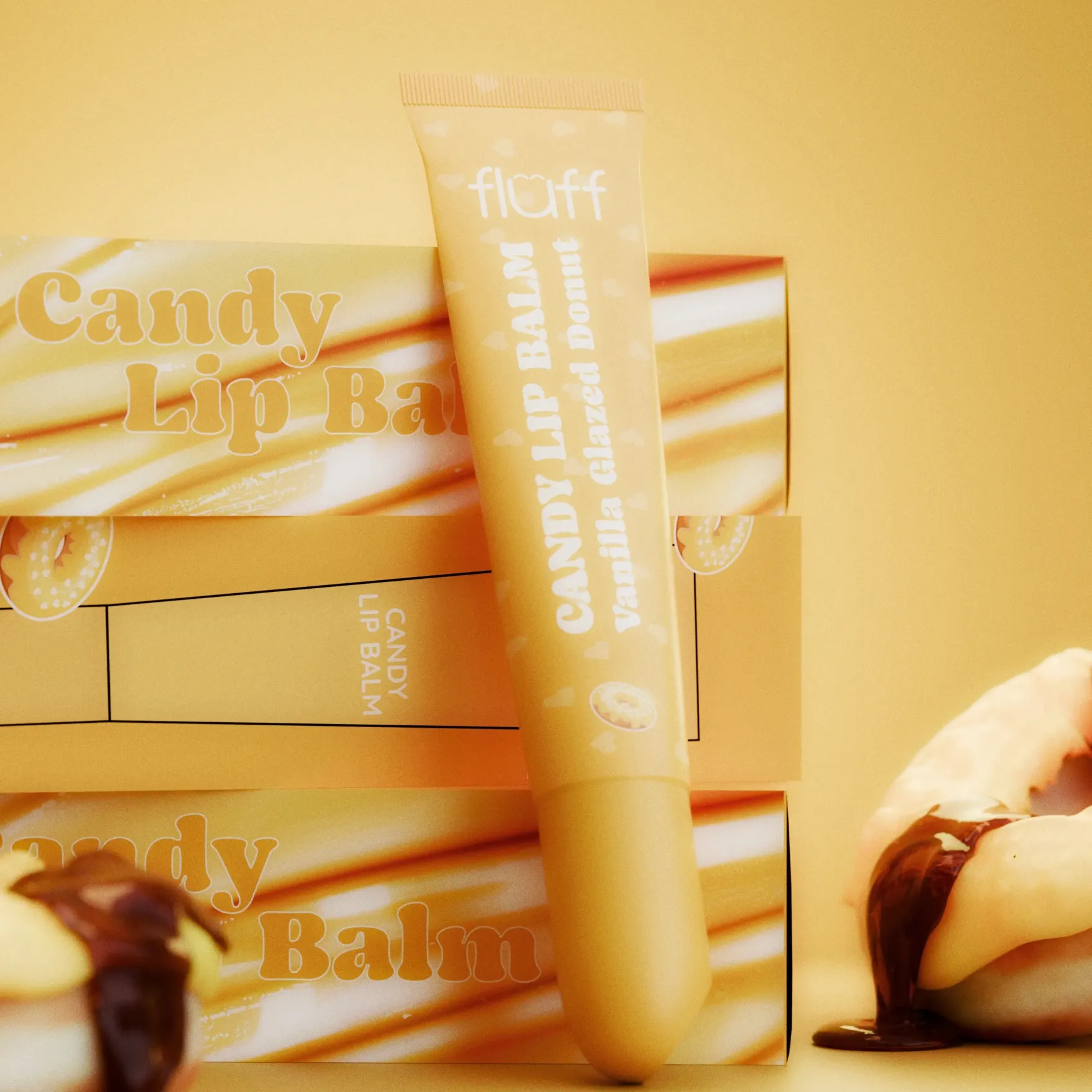Candy Lip Balm Vanilla Glazed Donut