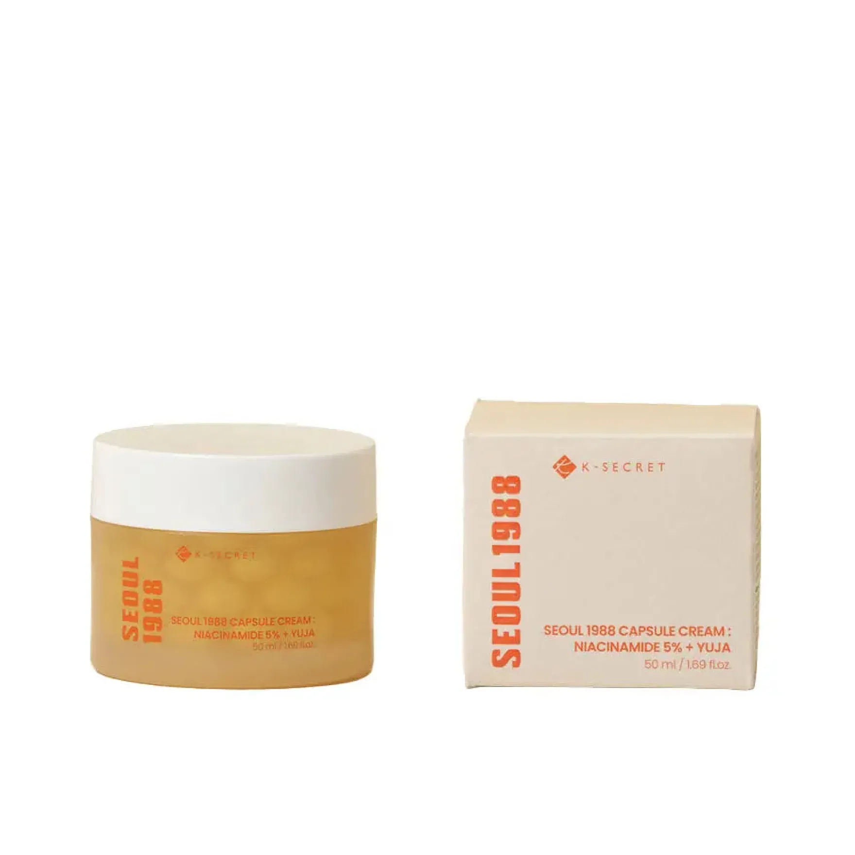 Capsule Cream: Niacinamide 5% + Yuja