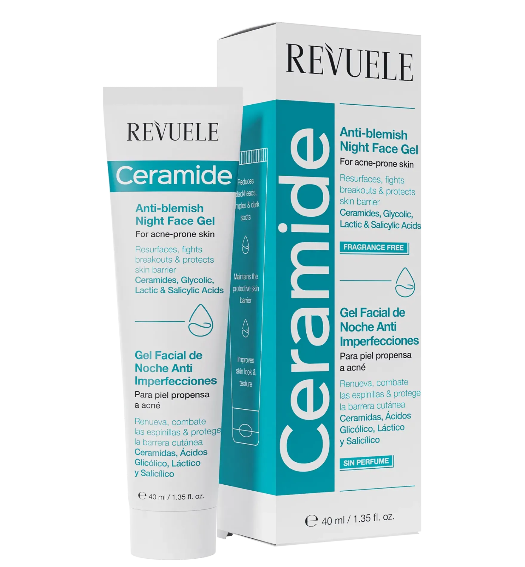 Ceramide Anti Blemish Night Face Gel