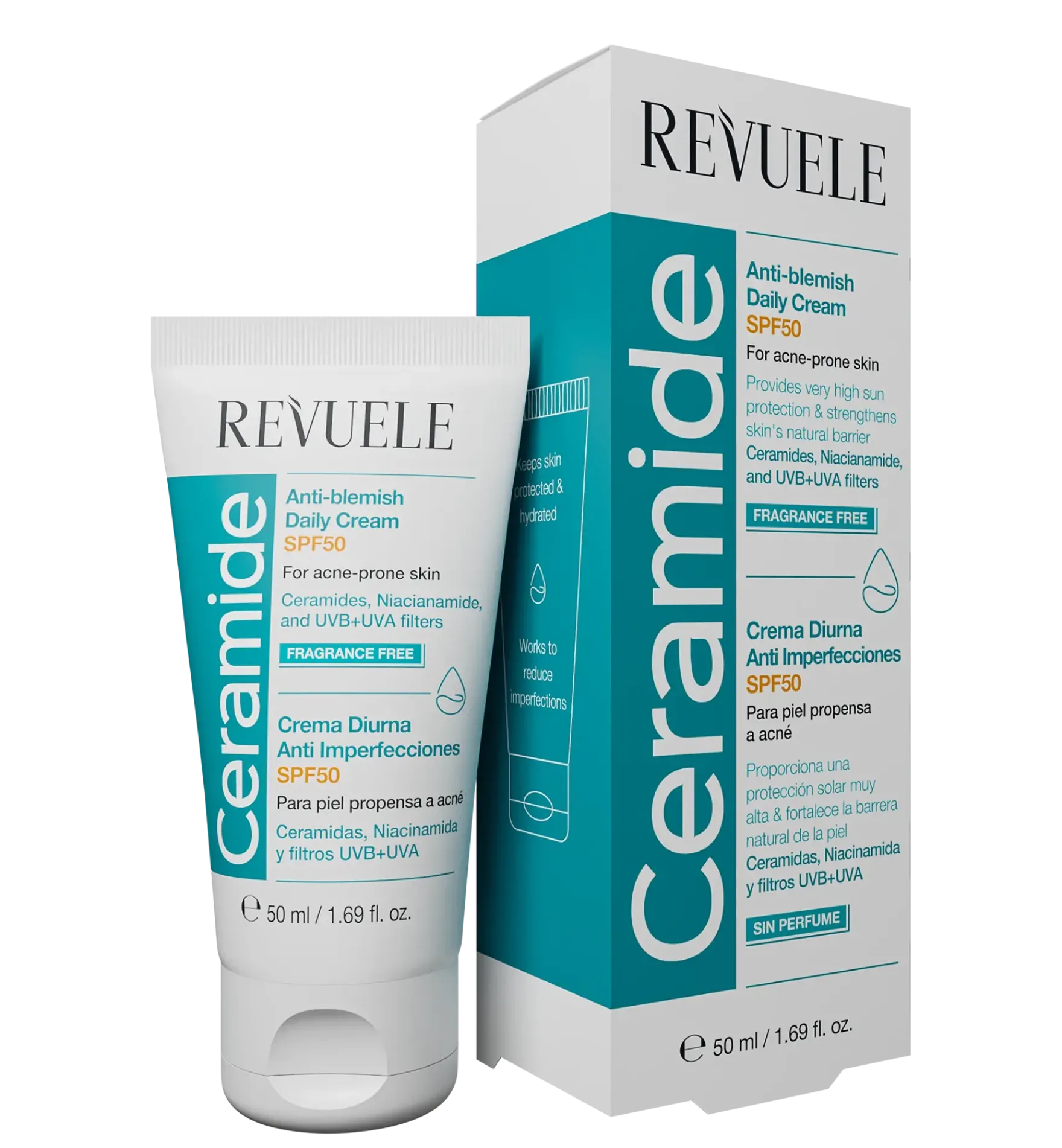 Ceramide Anti Blemish Daily Cream SPF50