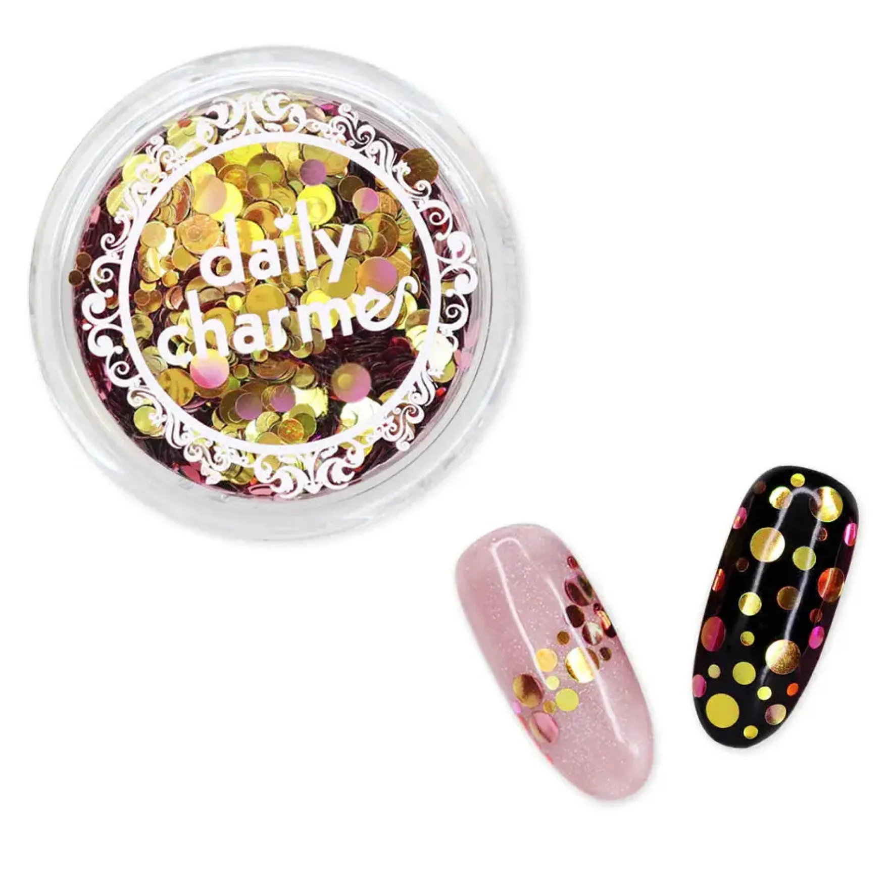 Chameleon Color Shifting Hex Glitter Dragon Flame
