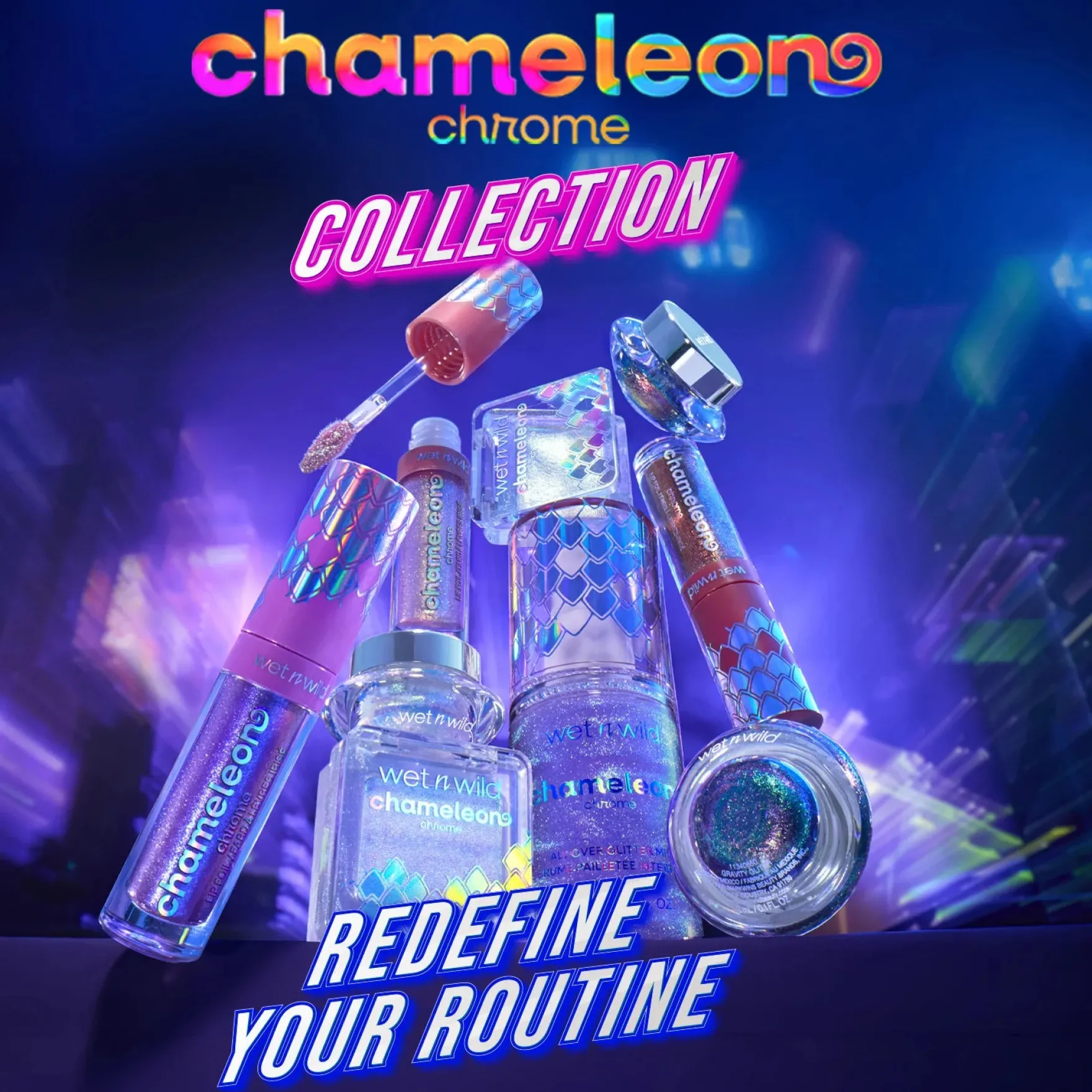 Chameleon Chrome All Over Mist Milkier Way