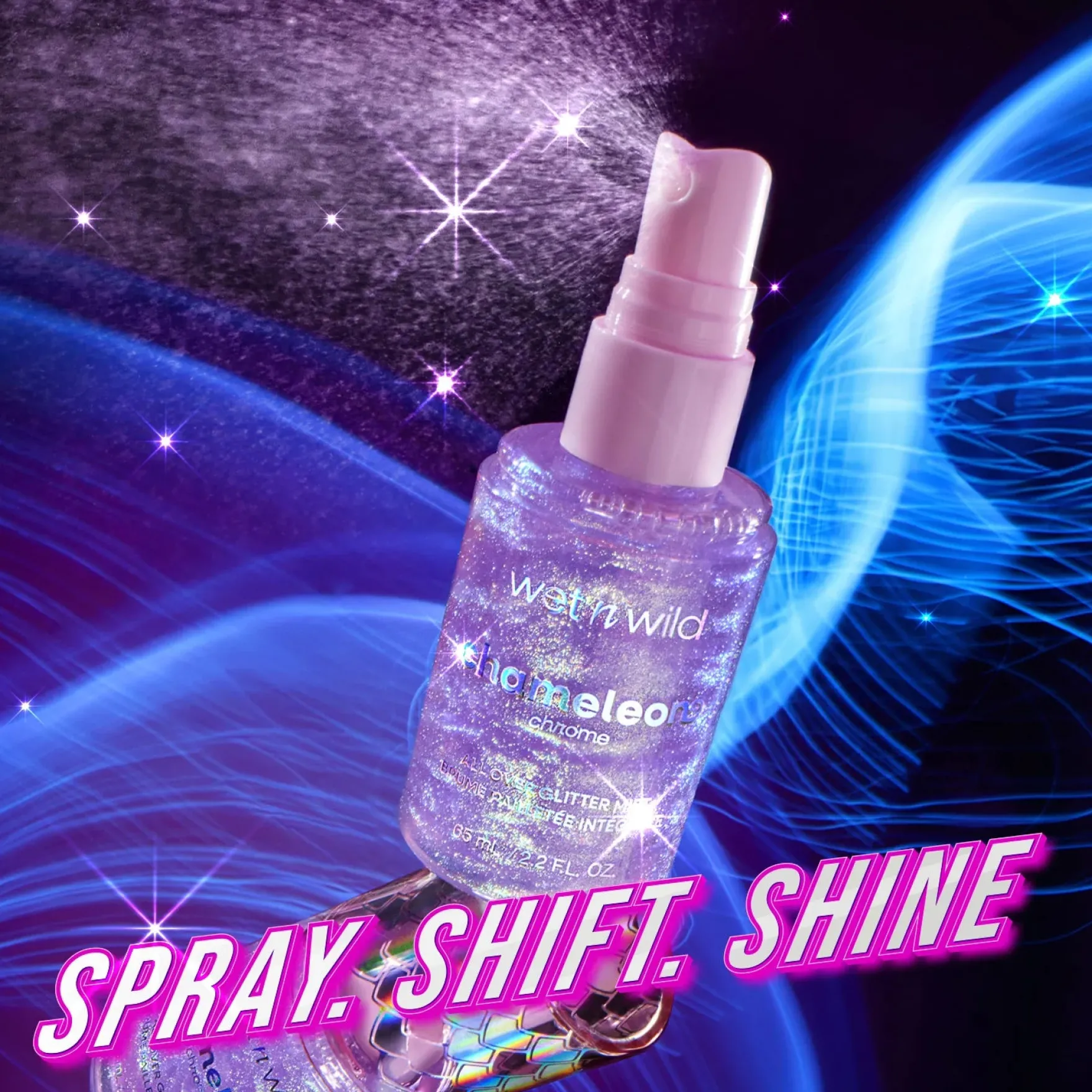 Chameleon Chrome All Over Mist Milkier Way