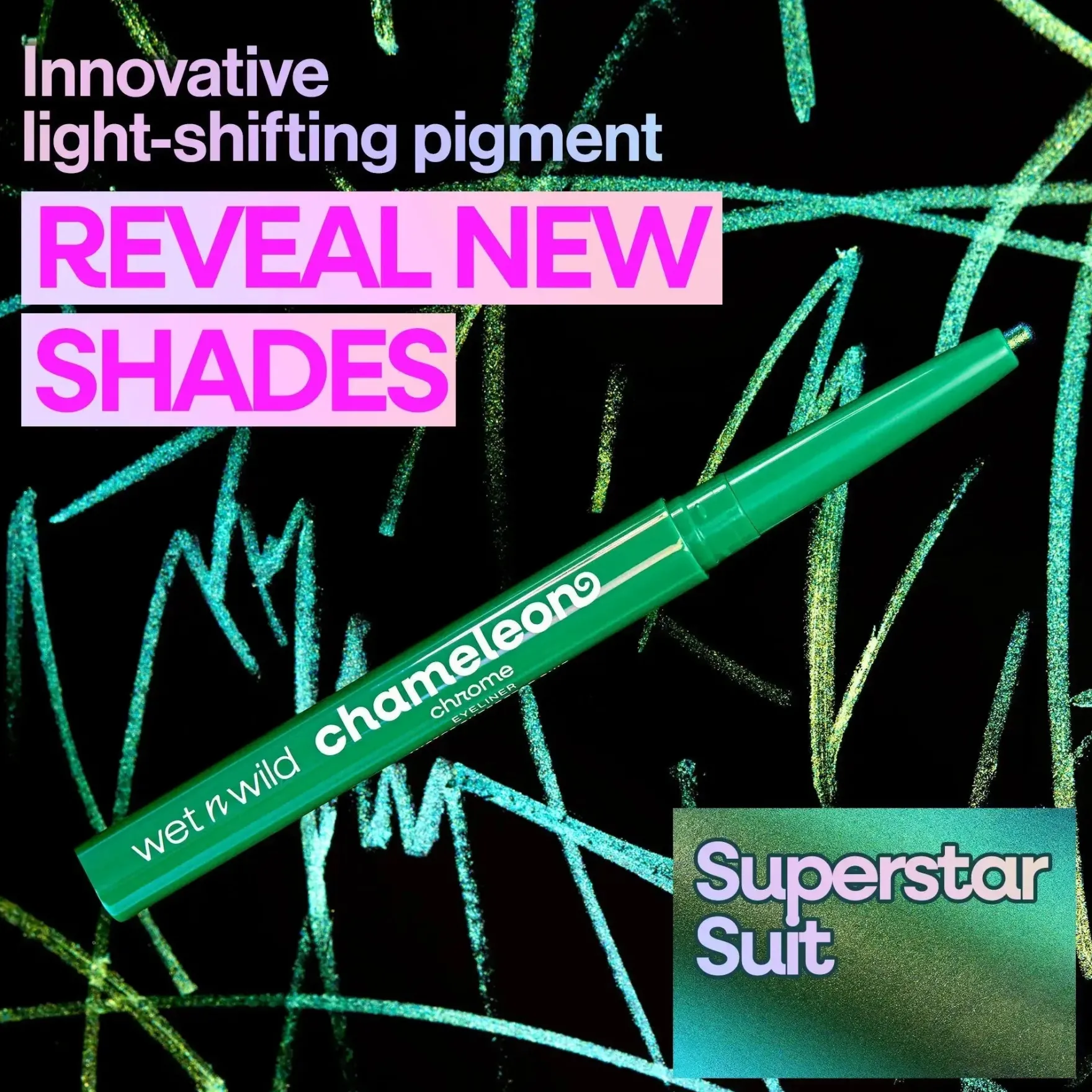 Chameleon Chrome Eyeliner Superstar Suit
