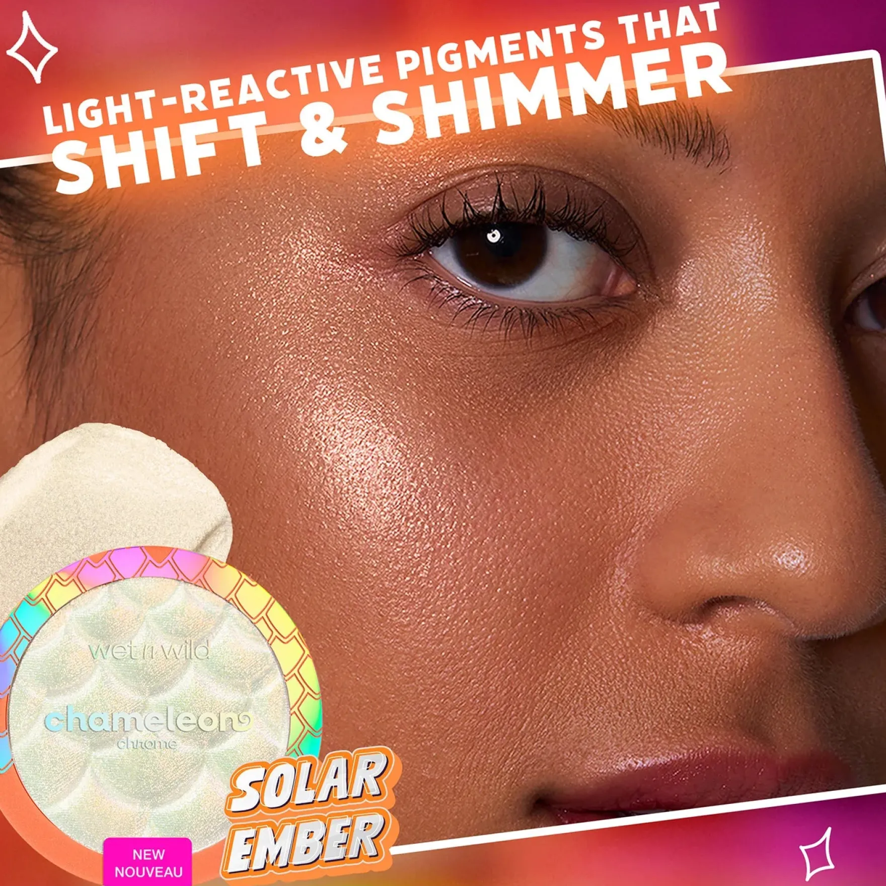 Chameleon Chrome Highlighter Solar Ember