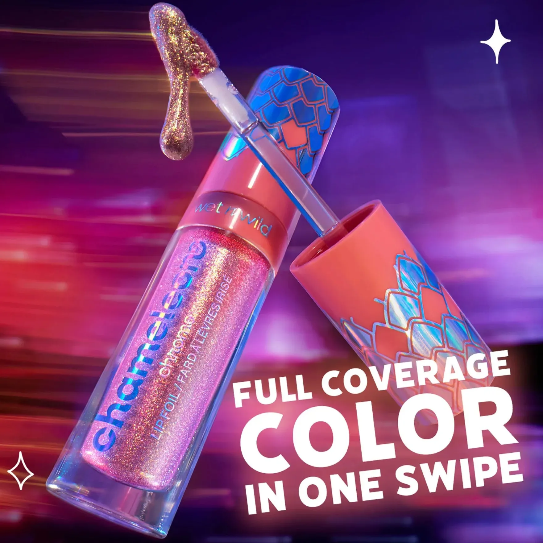 Chameleon Chrome Lip Foil Moonshift Bloom