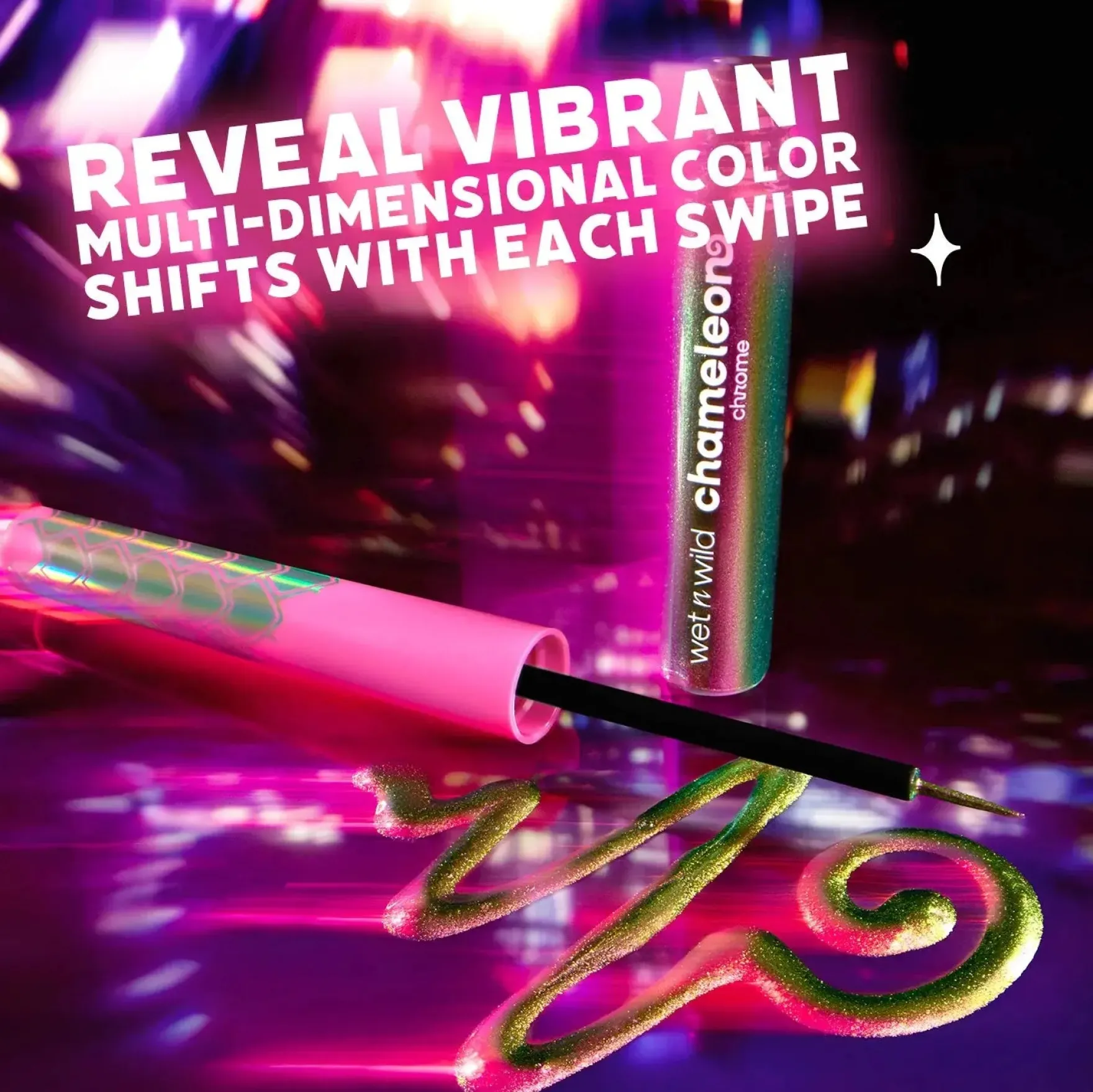 Chameleon Chrome Liquid Eyeliner Galaxy Dancer