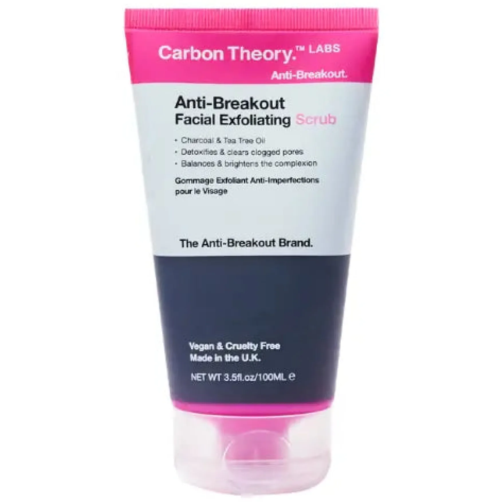 Charcoal & Tea Tree Oil Breakout Control Facial Exfoliating Scrub