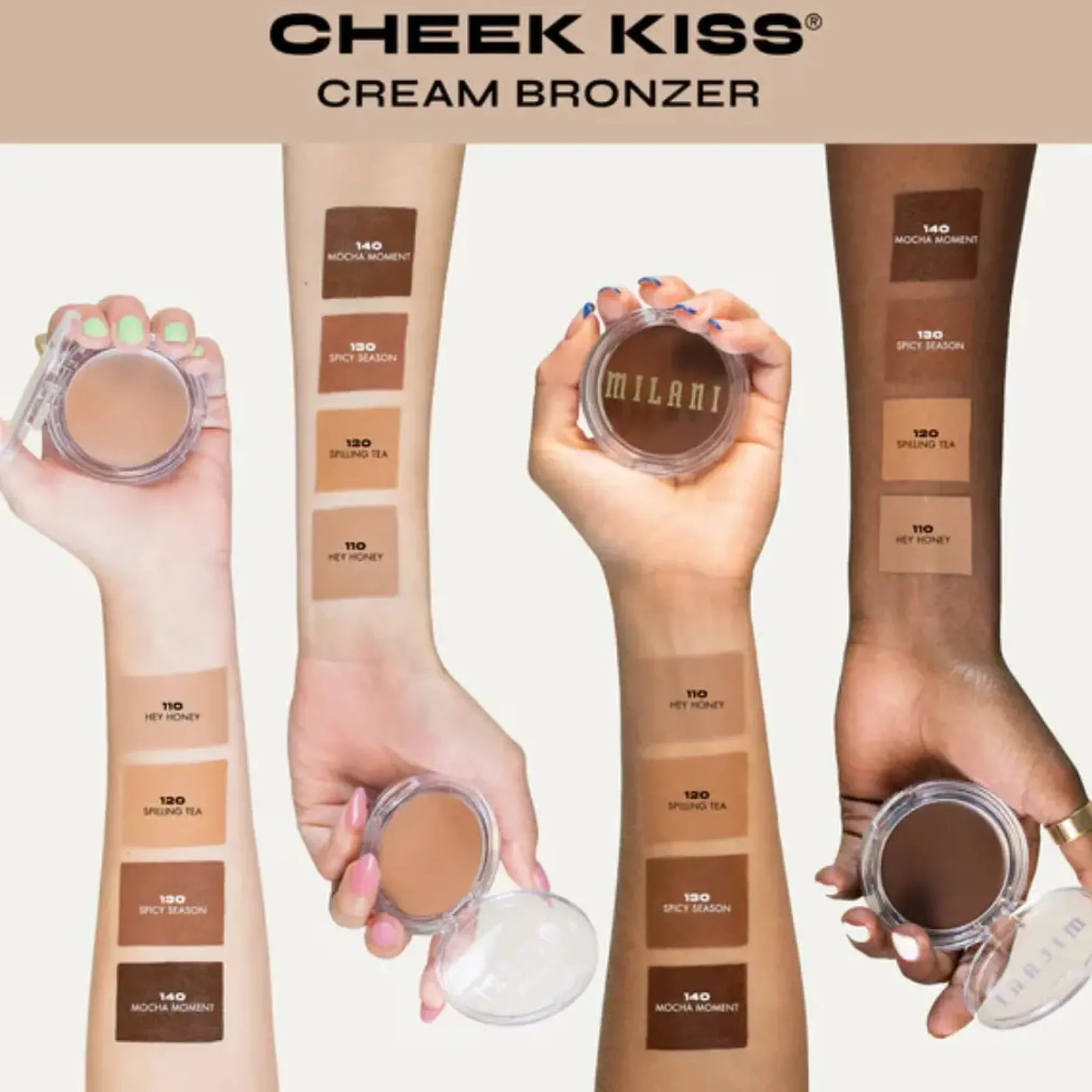 Cheek Kiss Cream Bronzer 110 Hey Honey