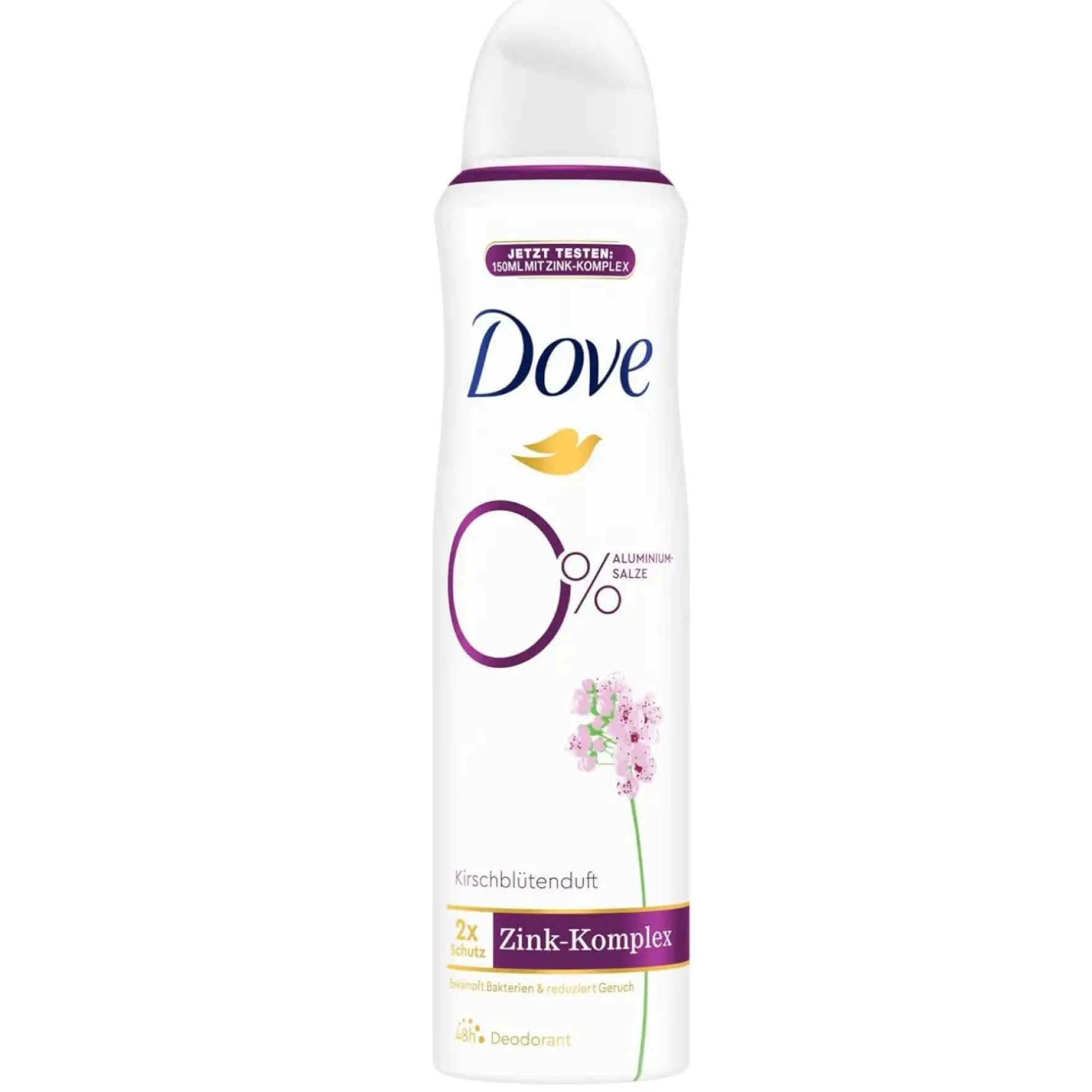 Cherry Blossom Scent Deodorant Spray with Nourishing Zinc Complex