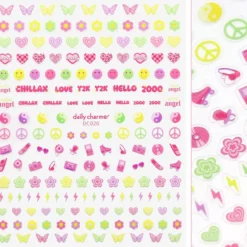 Chic Nail Art Sticker Y2K Forever