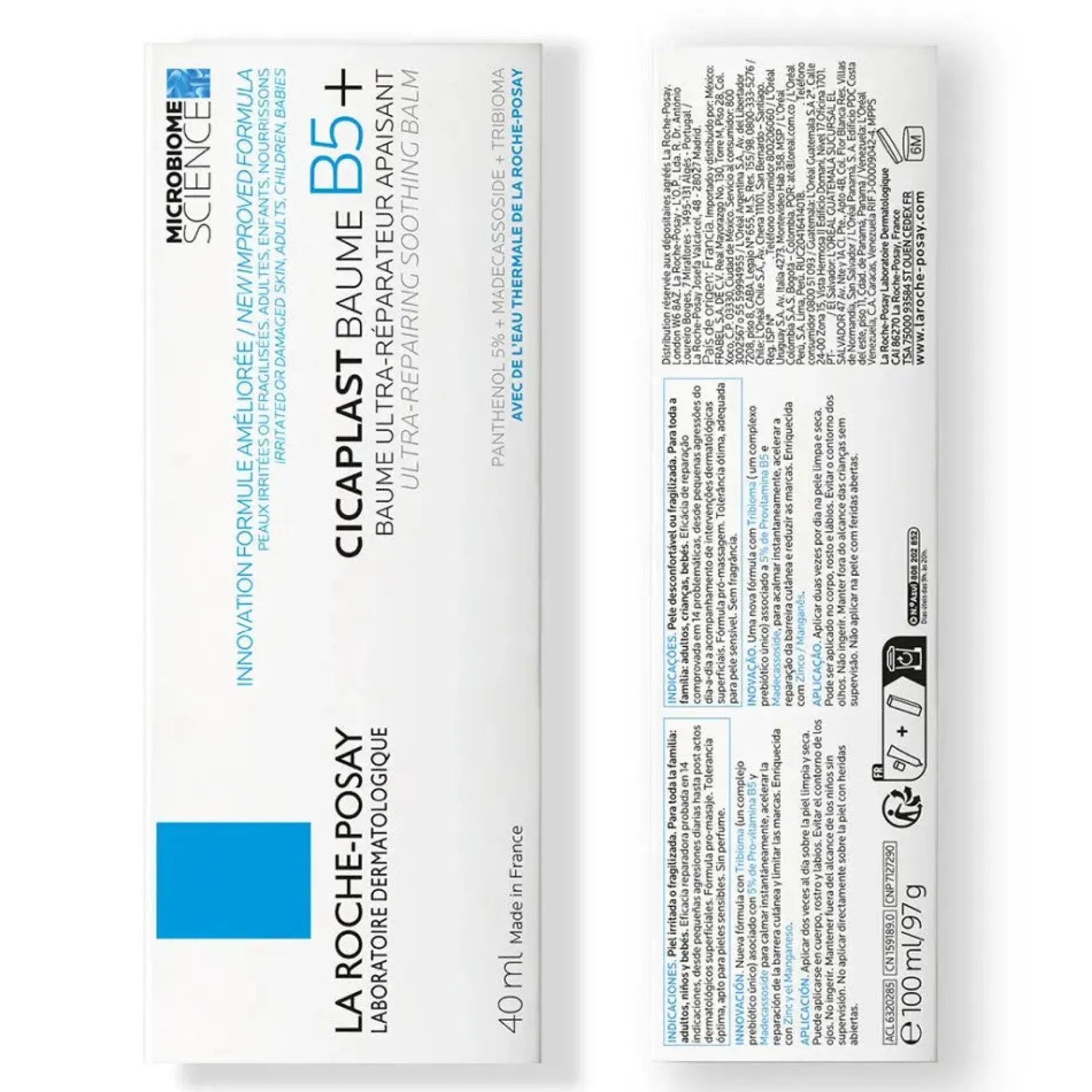 Cicaplast Balm B5+ 40 ml.
