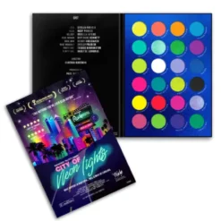 City of Neon Lights 24 Vibrant Pigment & Eyeshadow Palette