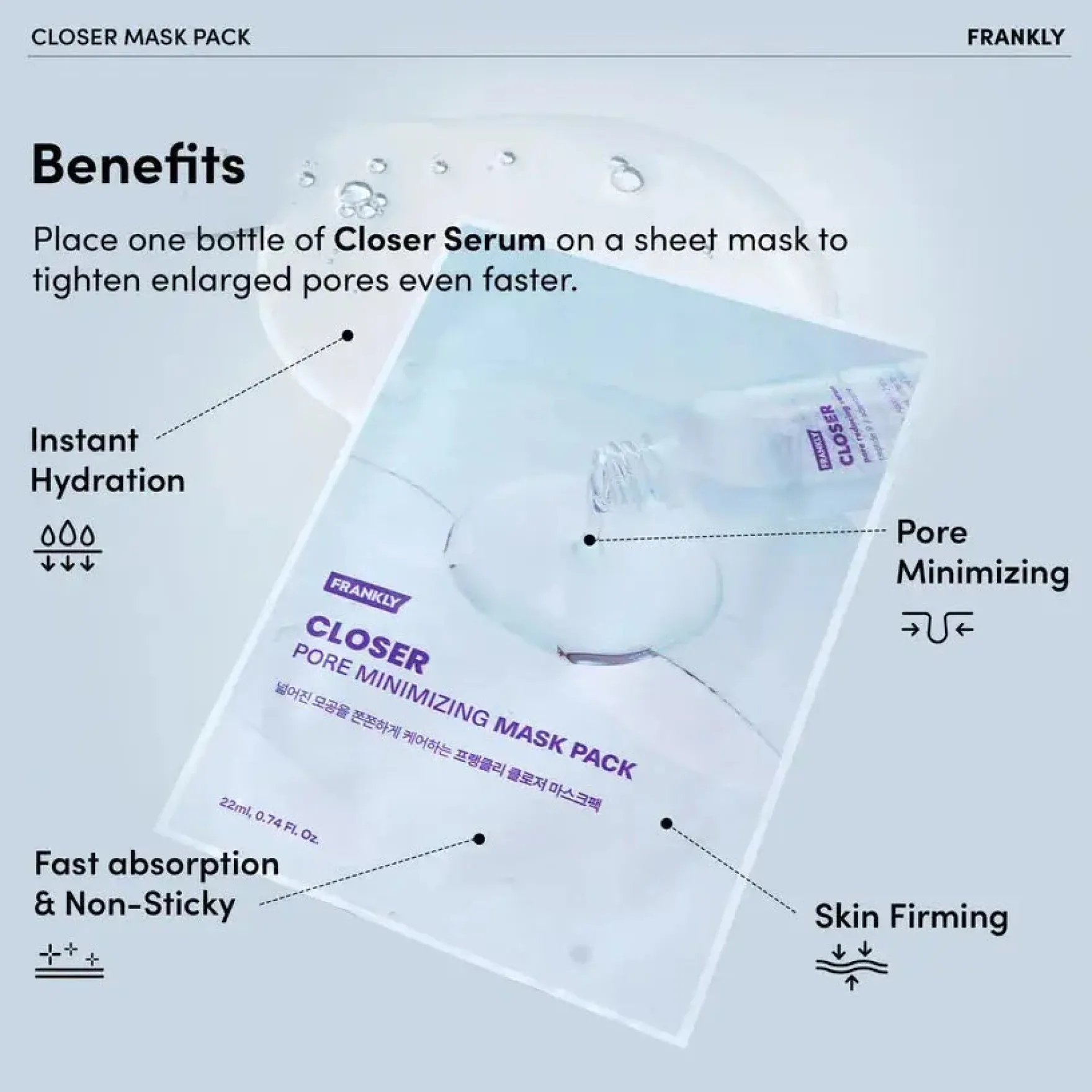 Closer Pore Minimizing Mask