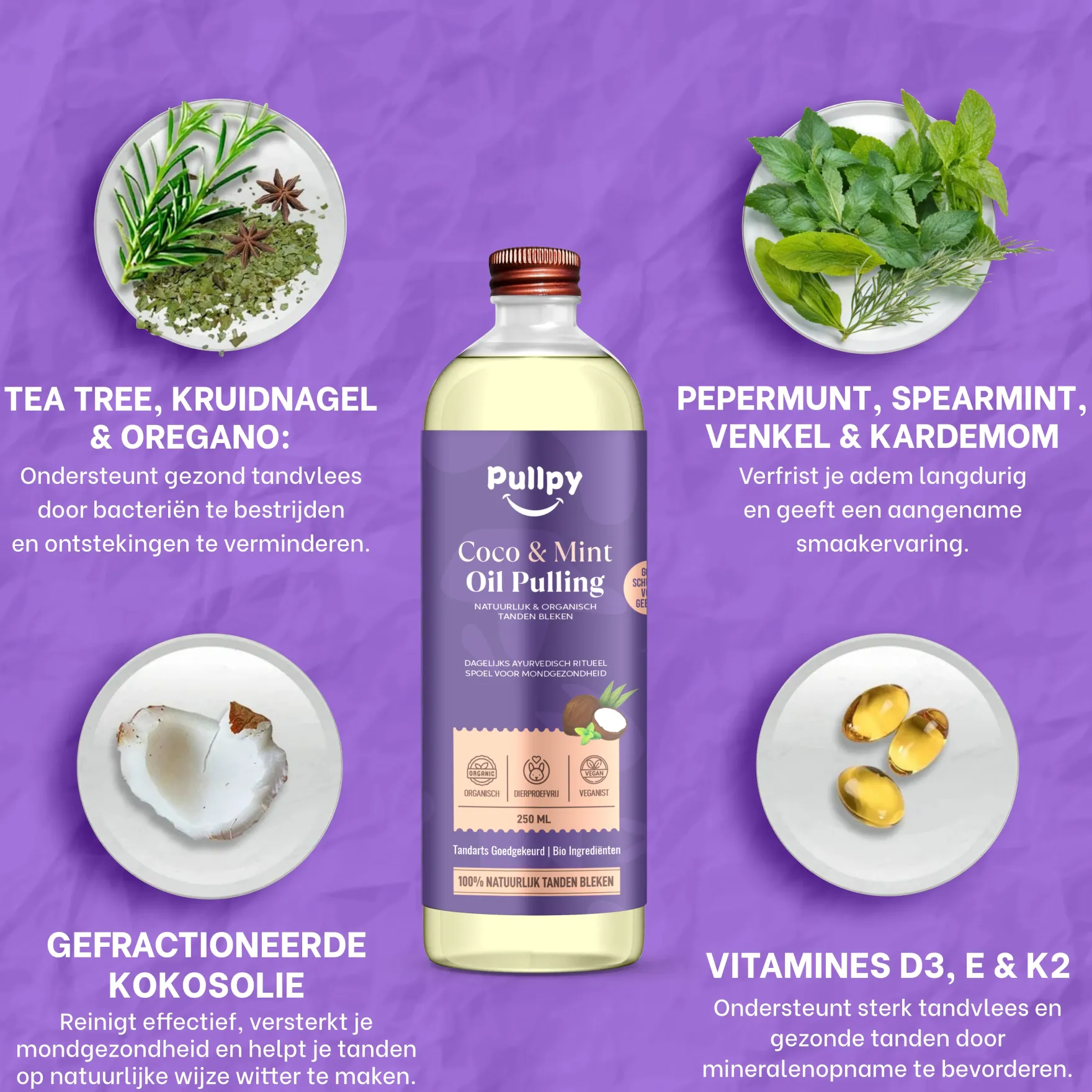 Coco Munt Oil Pulling Mondspoeling