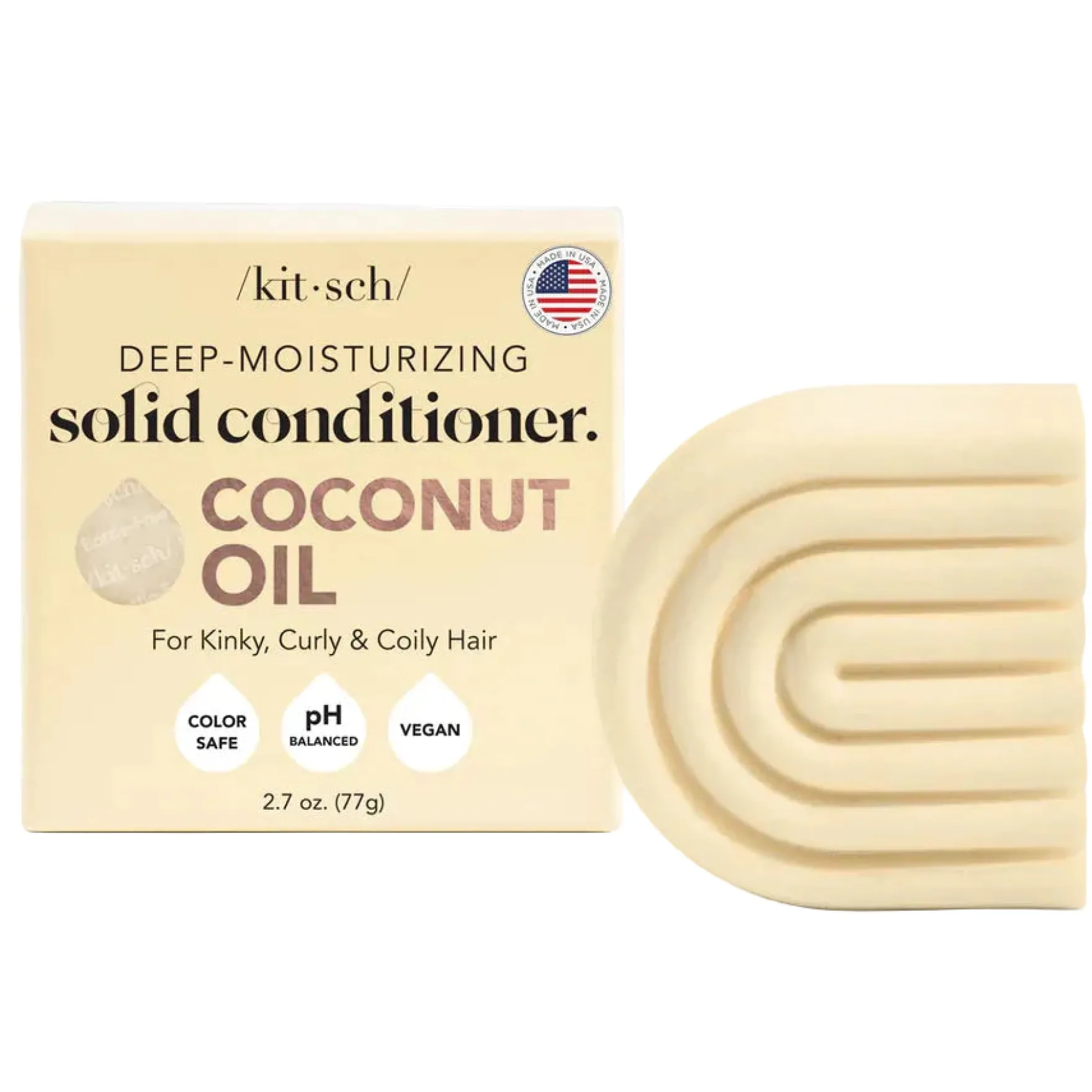 Coconut Oil Deep Moisturizing Solid Conditioner Bar