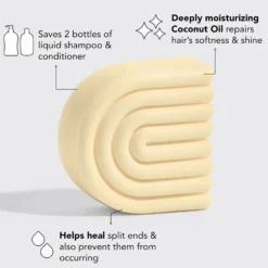 Coconut Oil Deep Moisturizing Solid Conditioner Bar
