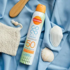 Coconut Dreams Sunscreen Spray Transparent SPF 50