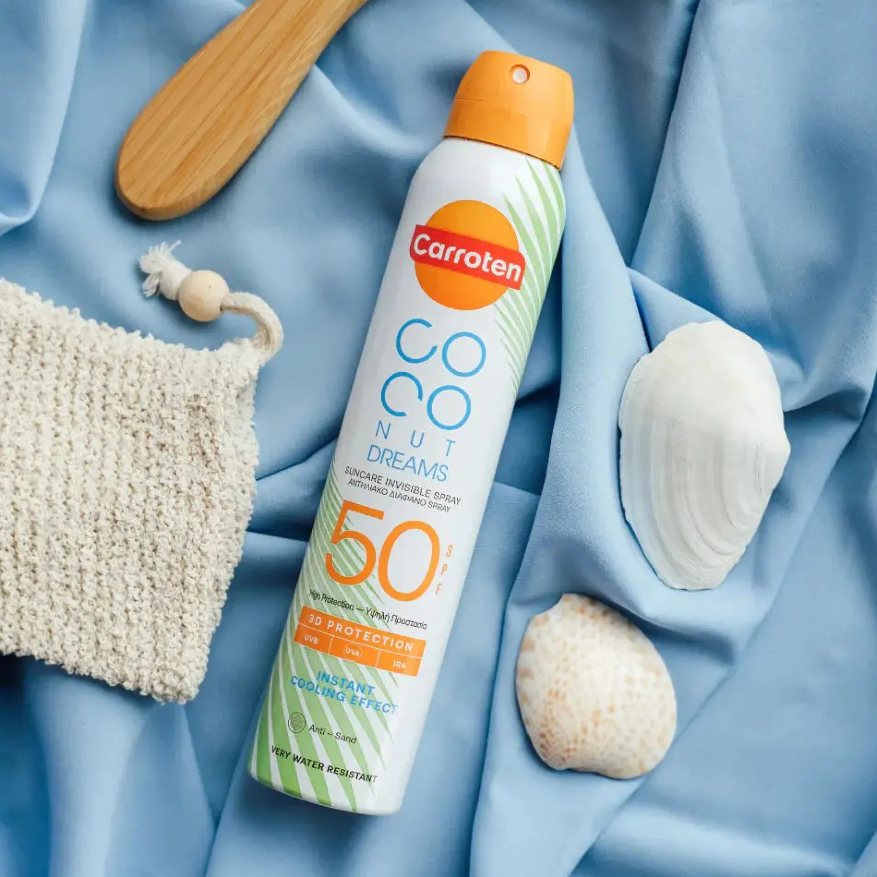 Coconut Dreams Sunscreen Spray Transparent SPF 50