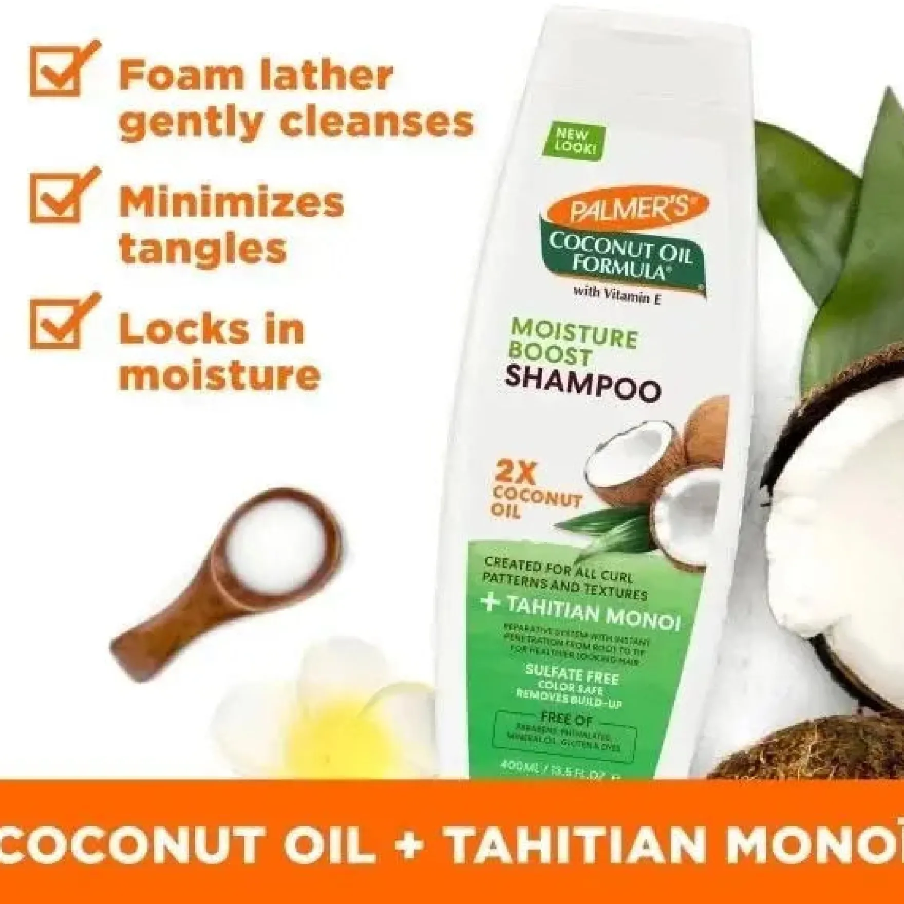 Coconut Oil Formula Moisture Boost Shampoo