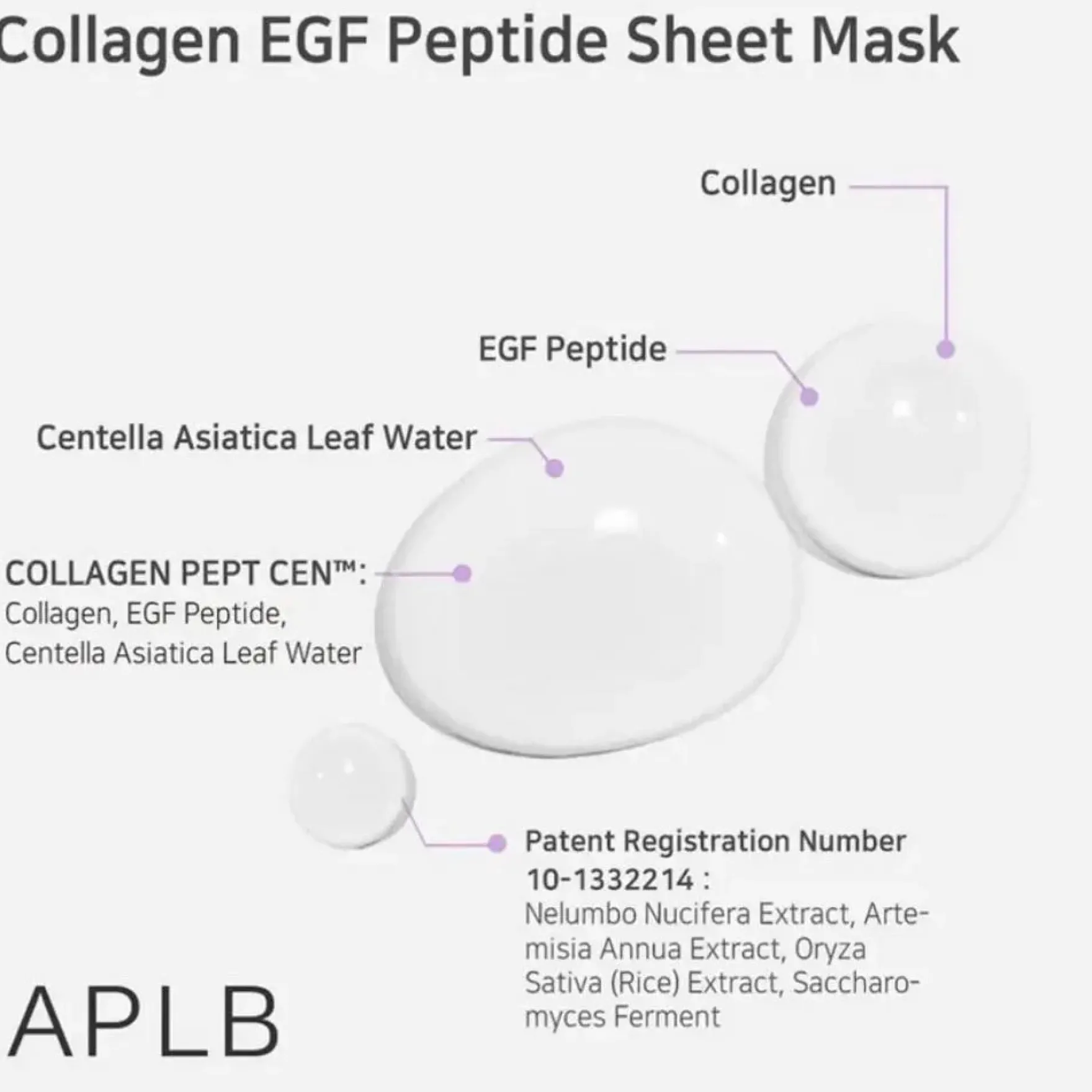 Collagen Egf Peptide Sheet Mask