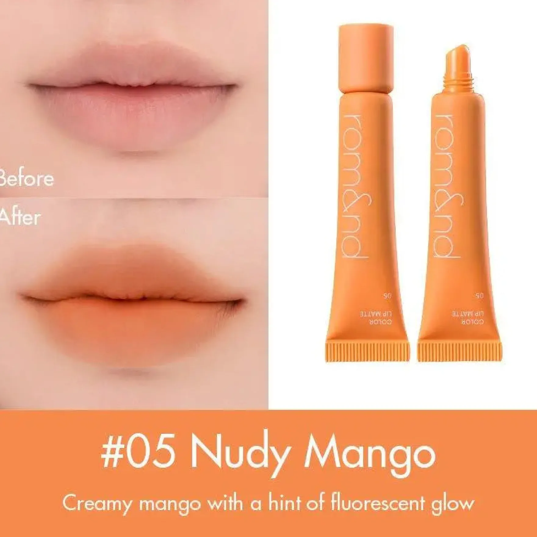 Color Lip Matte 05 Nudy Mango