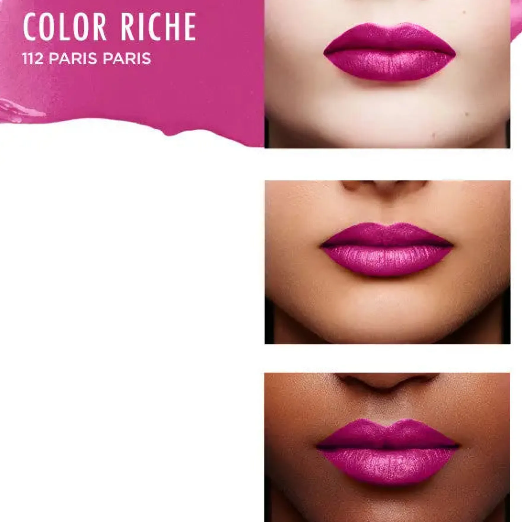 Color Riche Satin Lipstick 112 Paris Paris