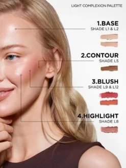 Complete Canvas Complexion Palette Light
