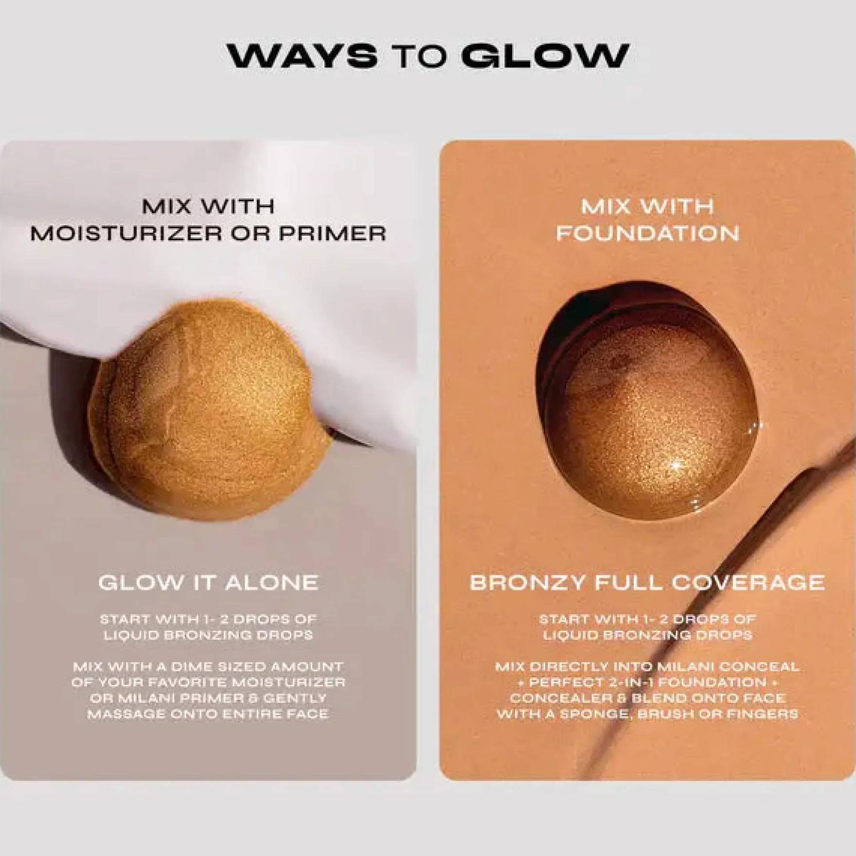 Conceal + Perfect Sun Kissed Liquid Bronzing Drops 120 Medium